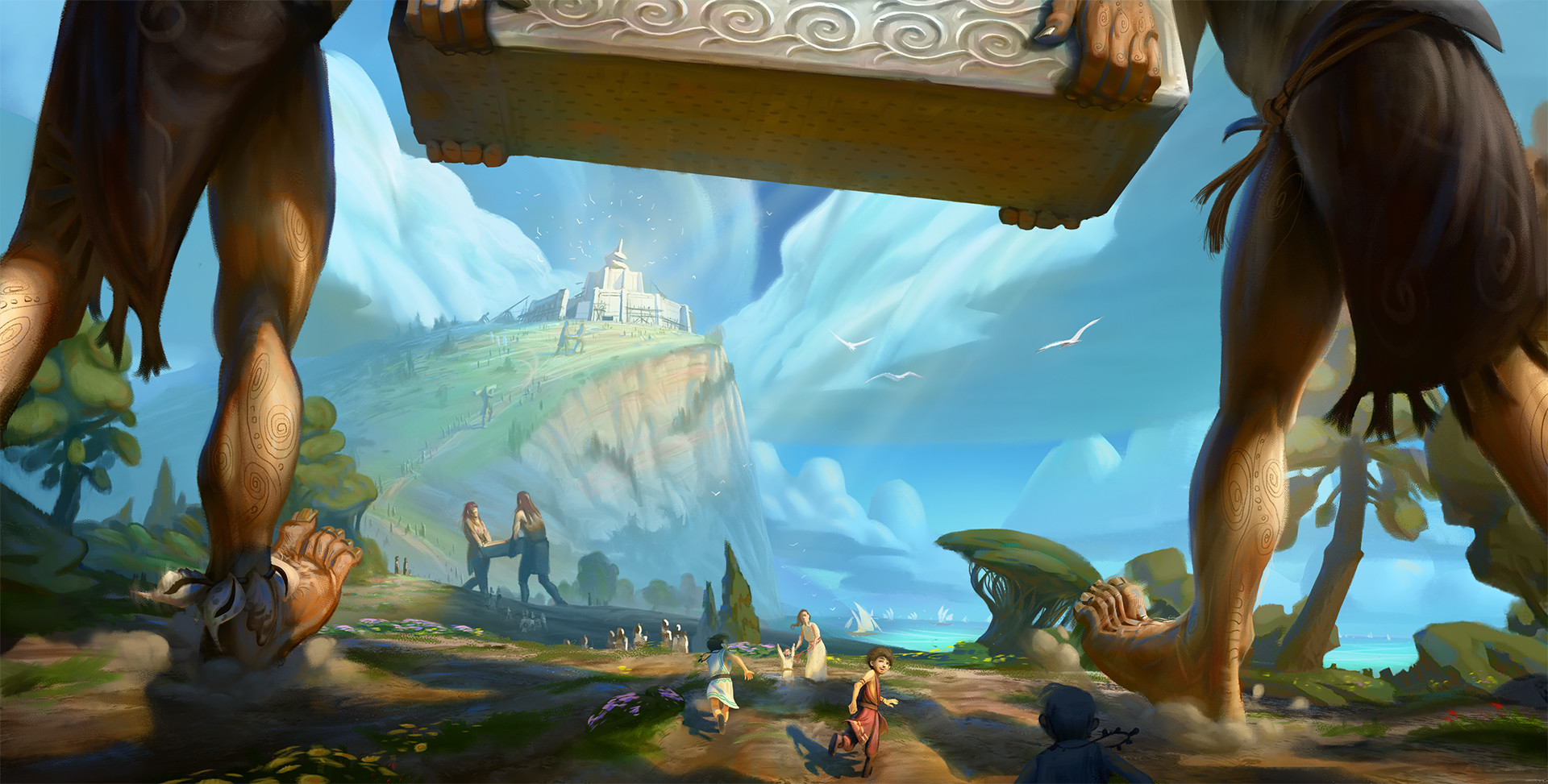 Artstation Thu 18 Malta Land Of Wonder Omer Sharon