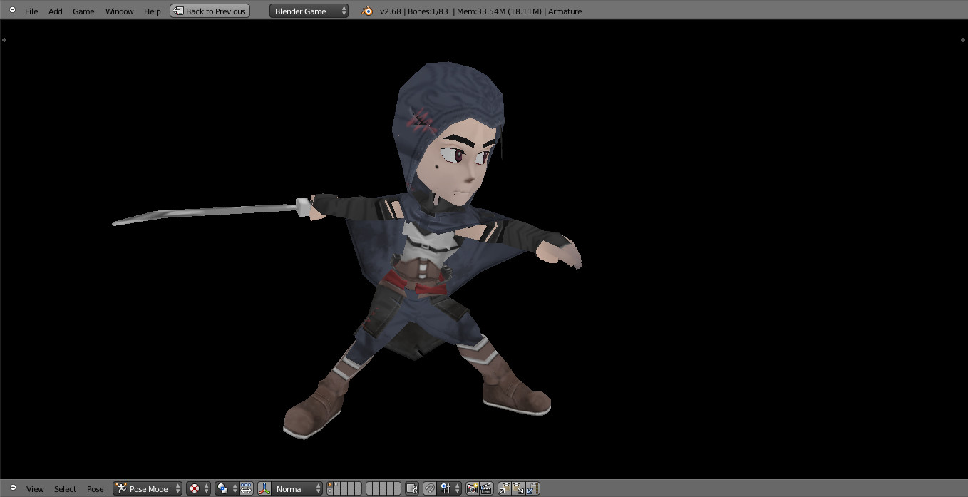 Alf Anas Low Poly Aleer Game Rez