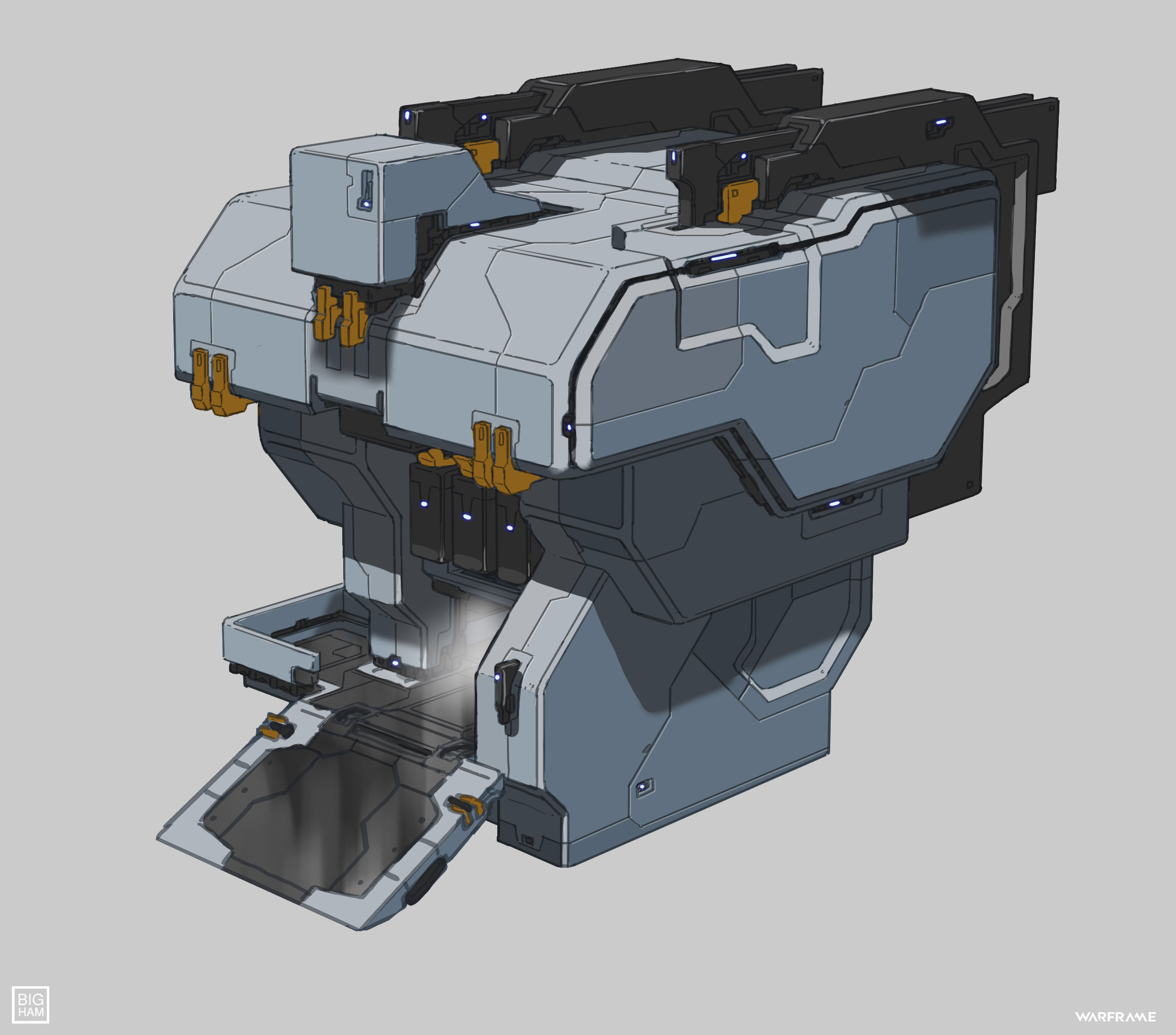 Sean Bigham Warframe Venus Corpus Buildings