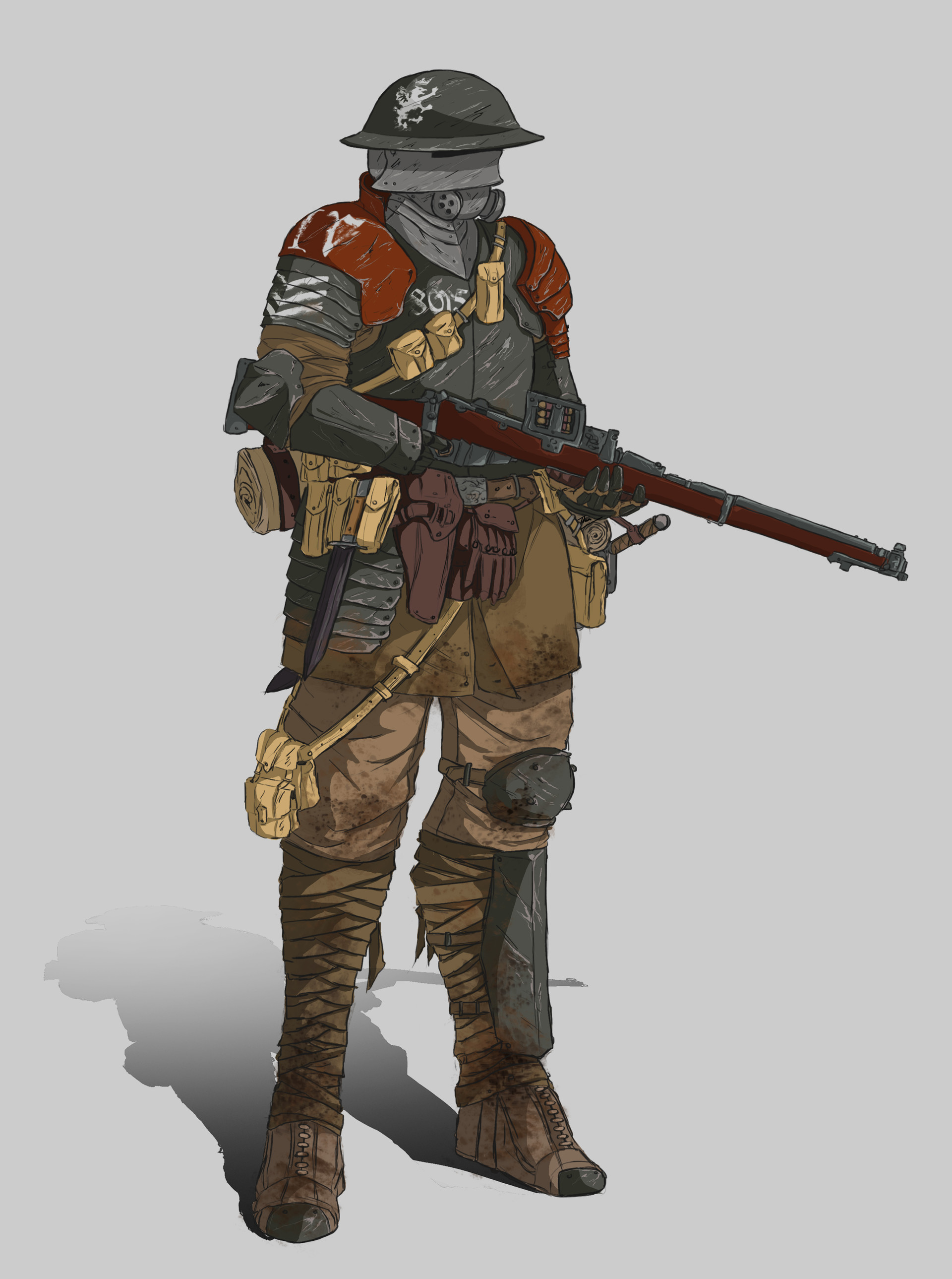 ArtStation Welsh Guard