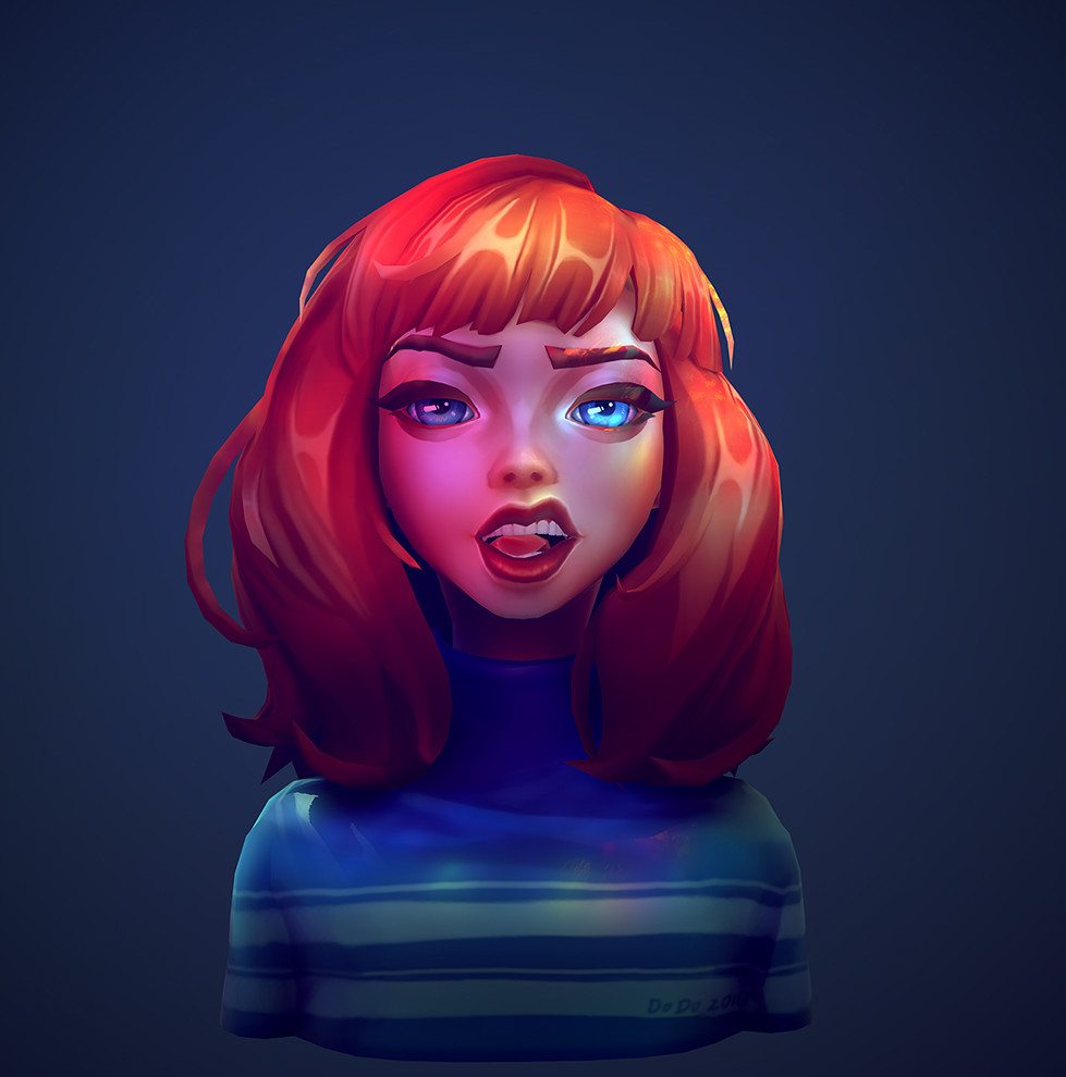 ArtStation - Create a stylized character portrait