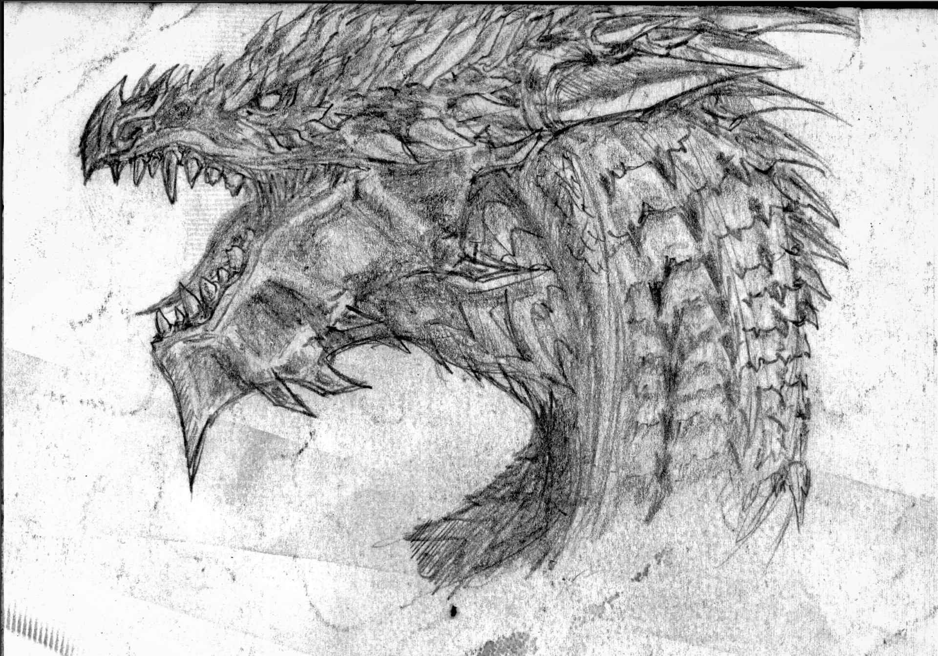 ArtStation Drawing Dragon