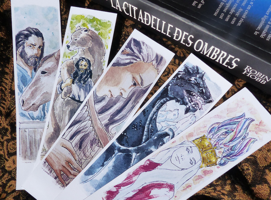Artstation Bookmarks Set 2 Robin Hobb Universe Elise V