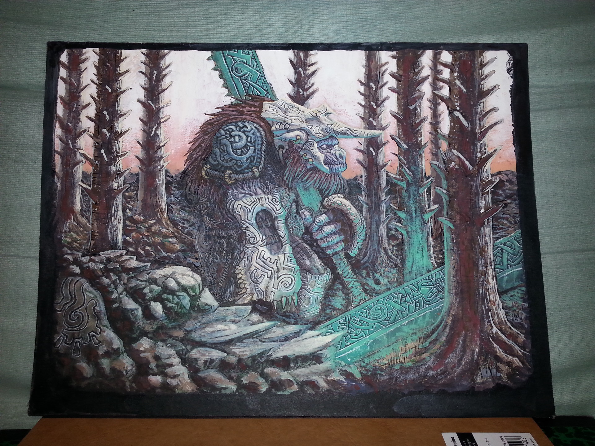 Artstation Beast In The Woods Nicolas Bienfait Cassaro