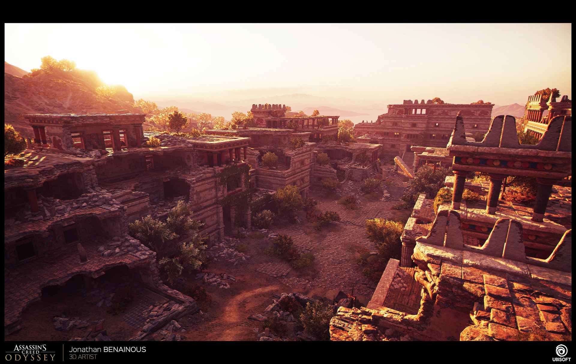 af lejer Diplomatiske spørgsmål ArtStation - Assassin's Creed Odyssey - Minoan Palace Environment Art - by  Jonathan BENAINOUS