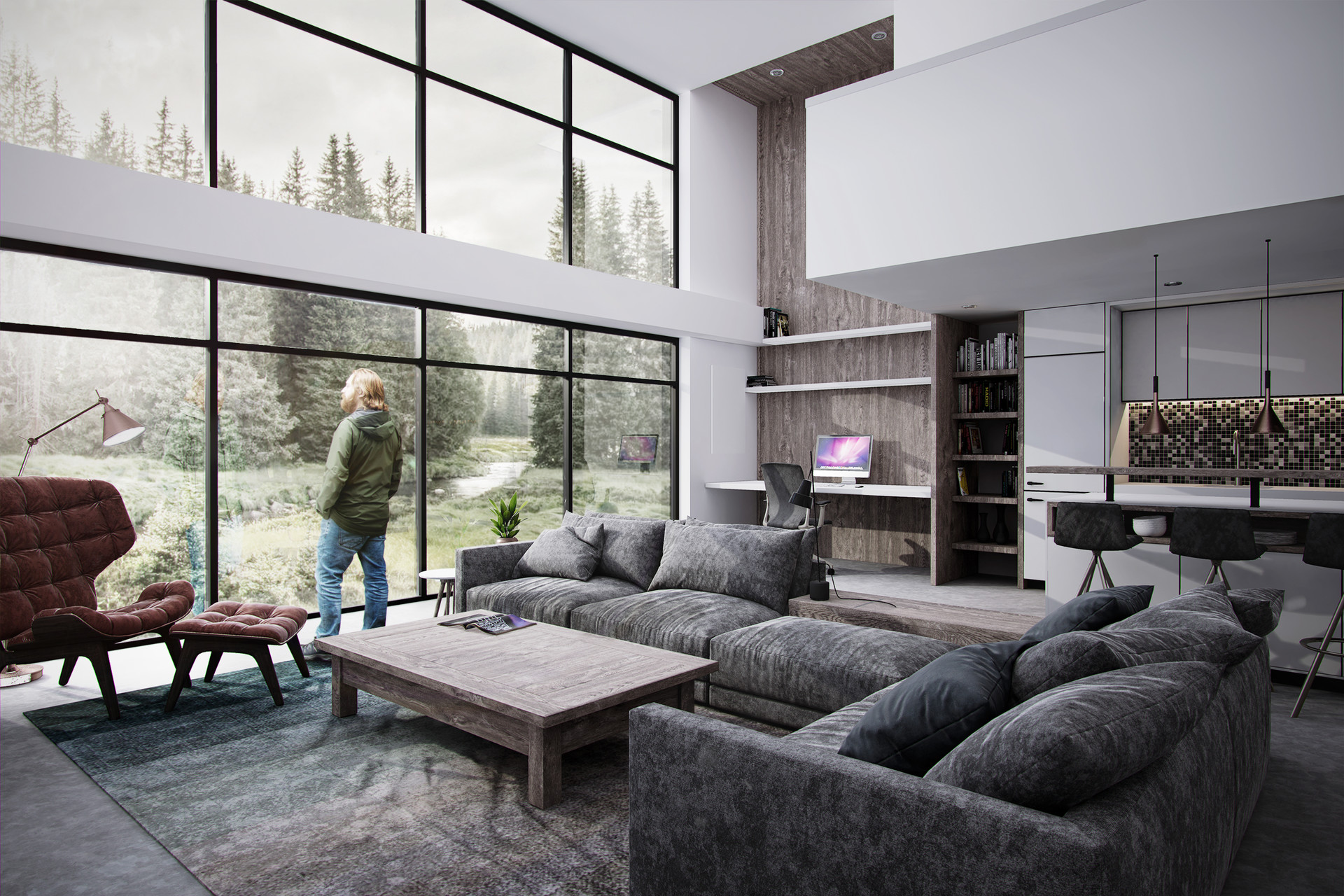 ArtStation - Forest House