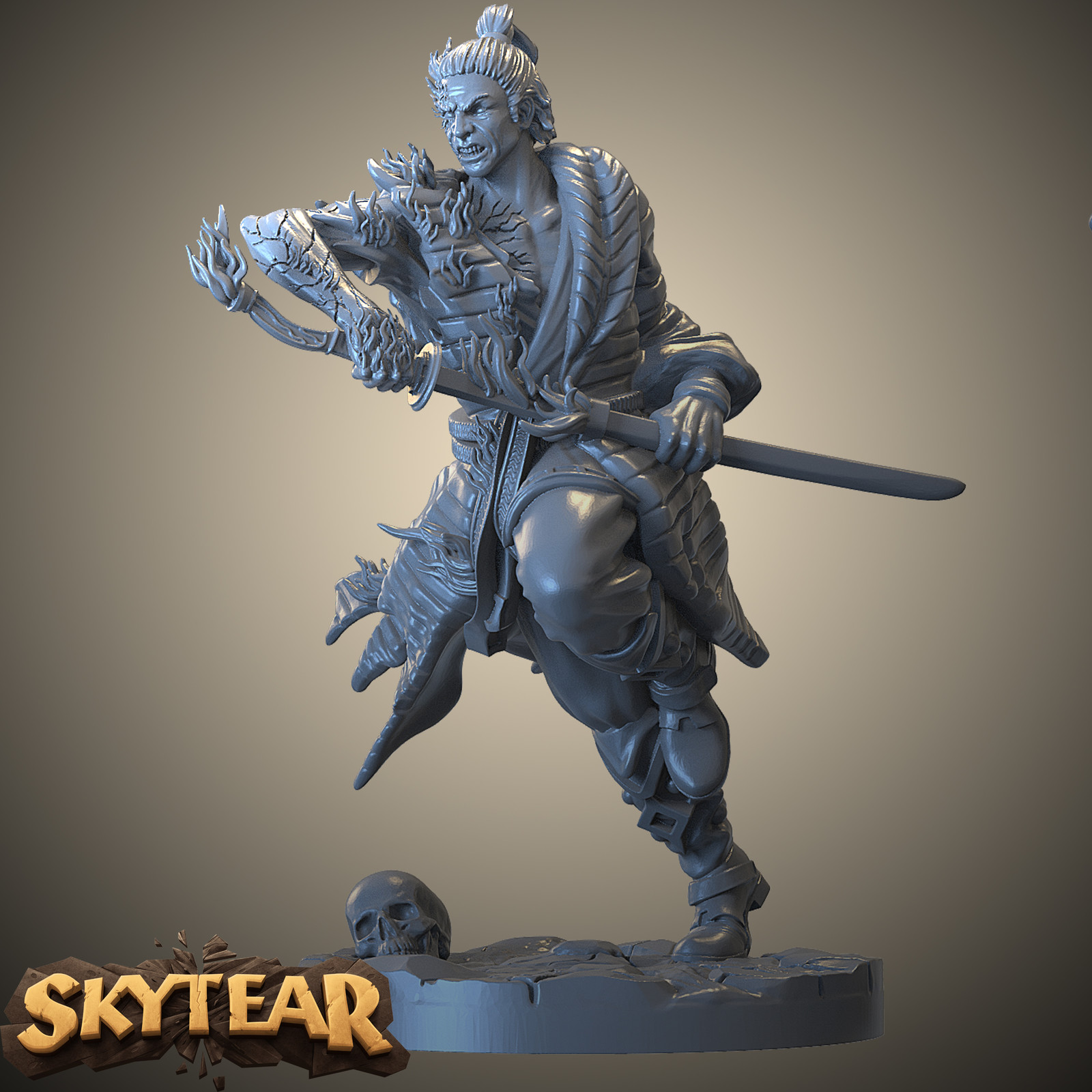Skytear boardgame -  Akimo miniature