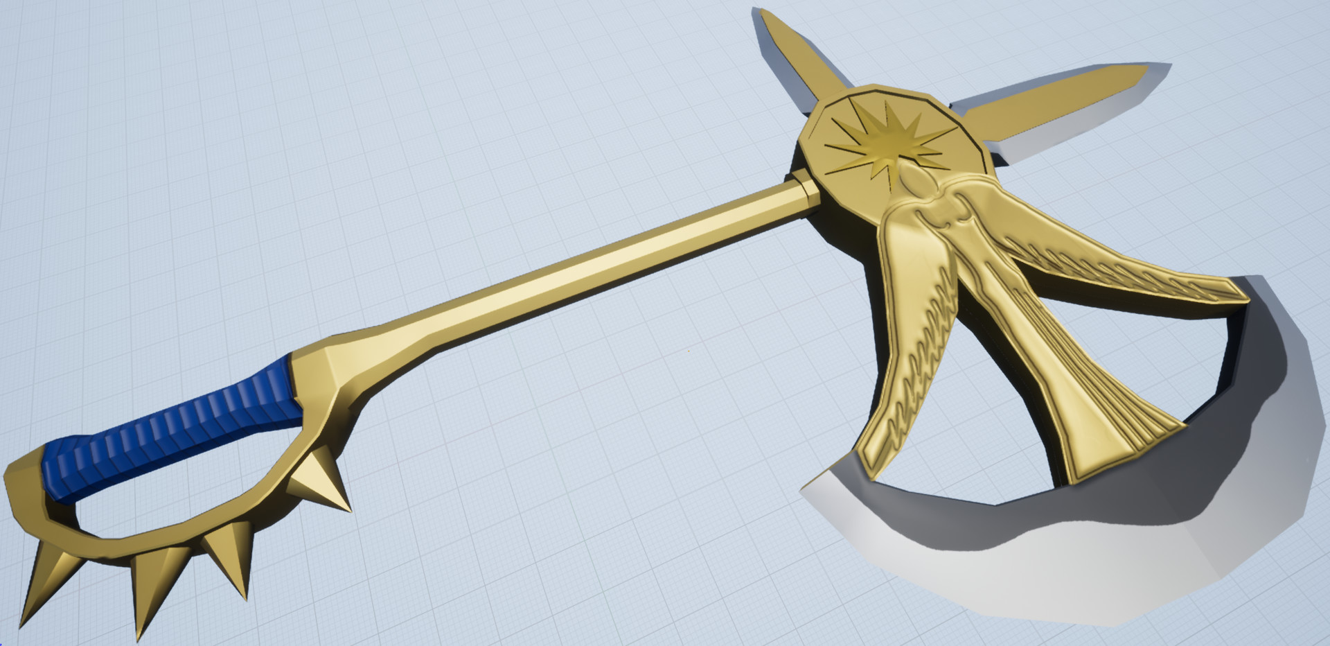 Artstation Divine Axe Rhitta Christopher Smerdon