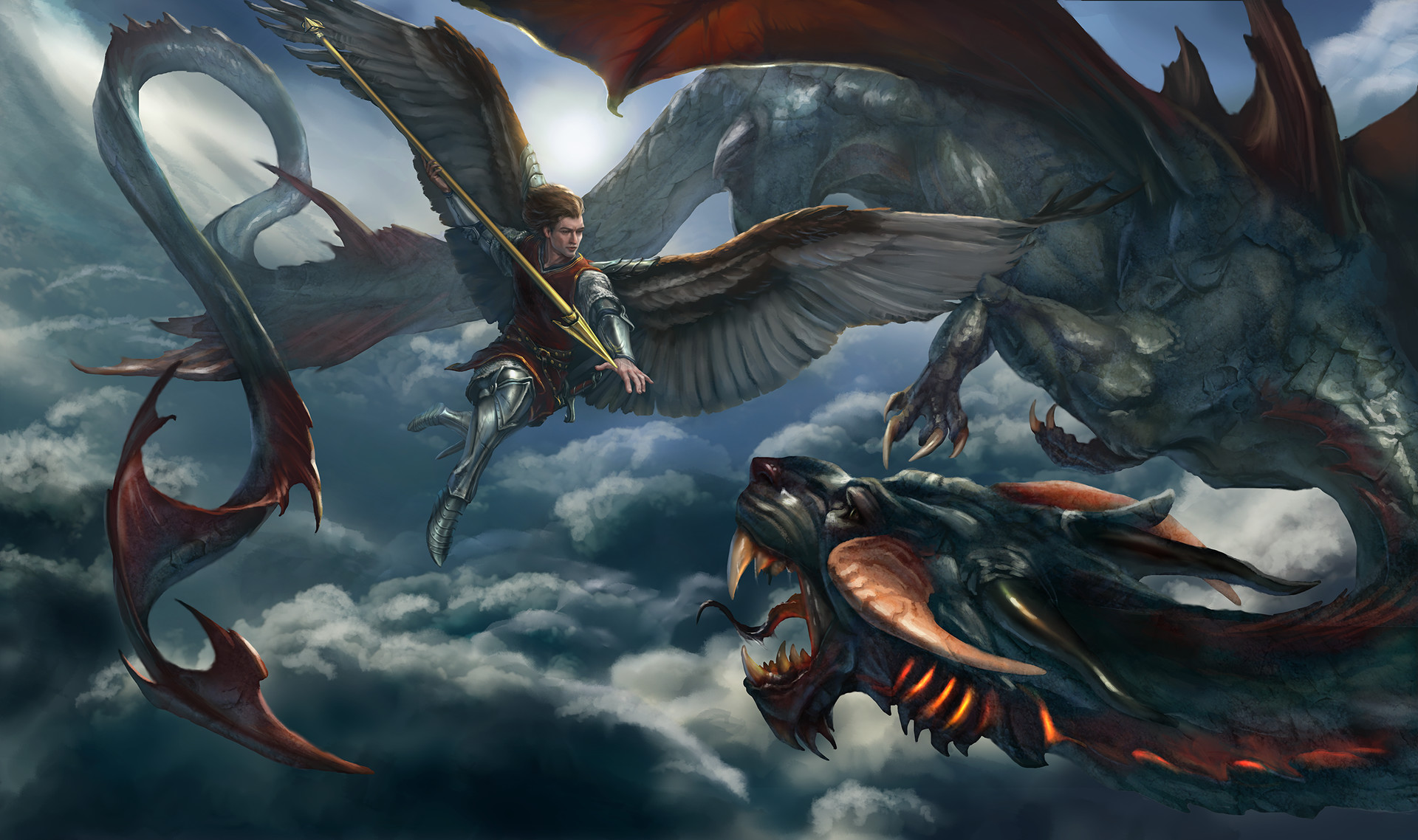 dragon battle
