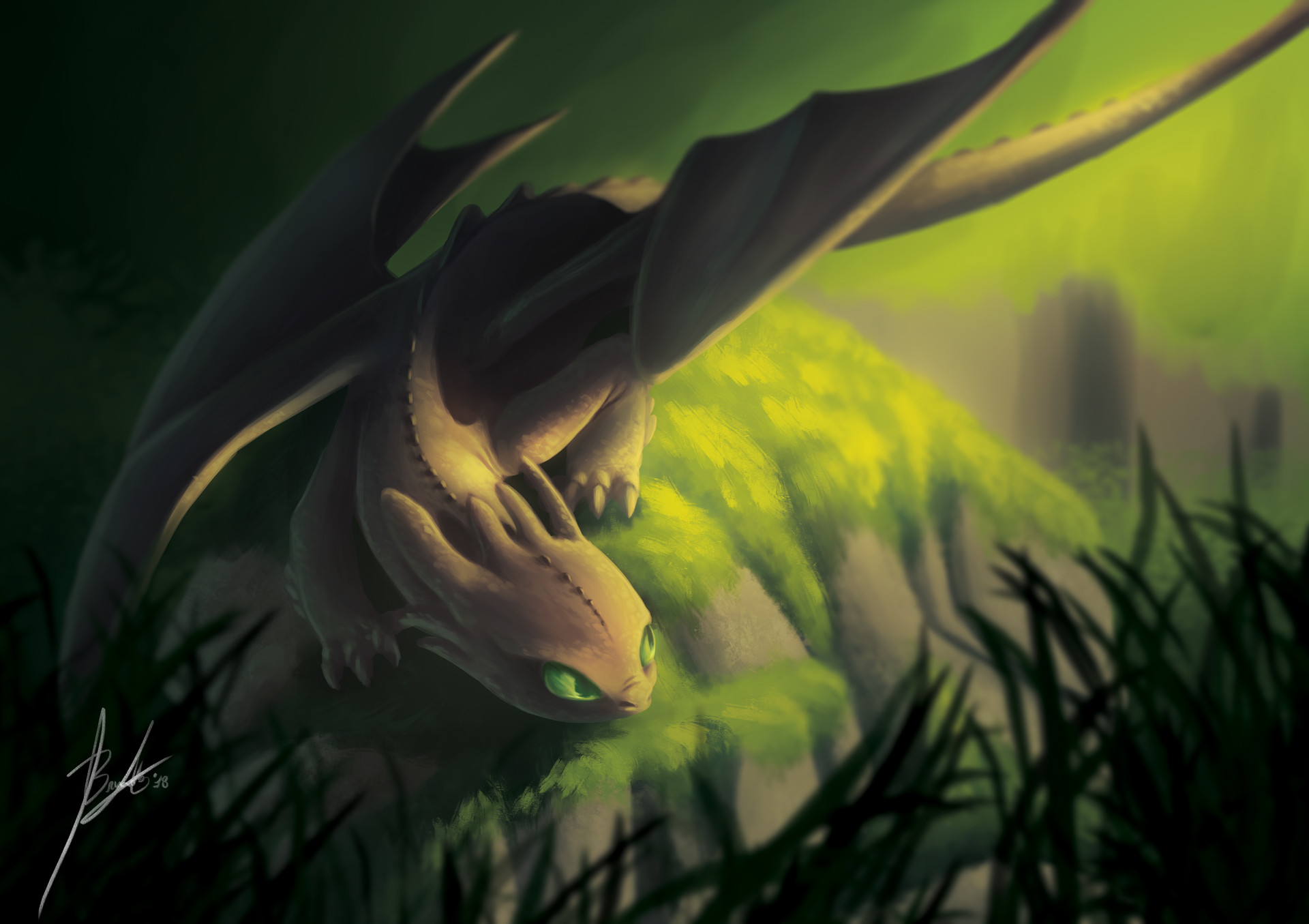 ArtStation - Toothless