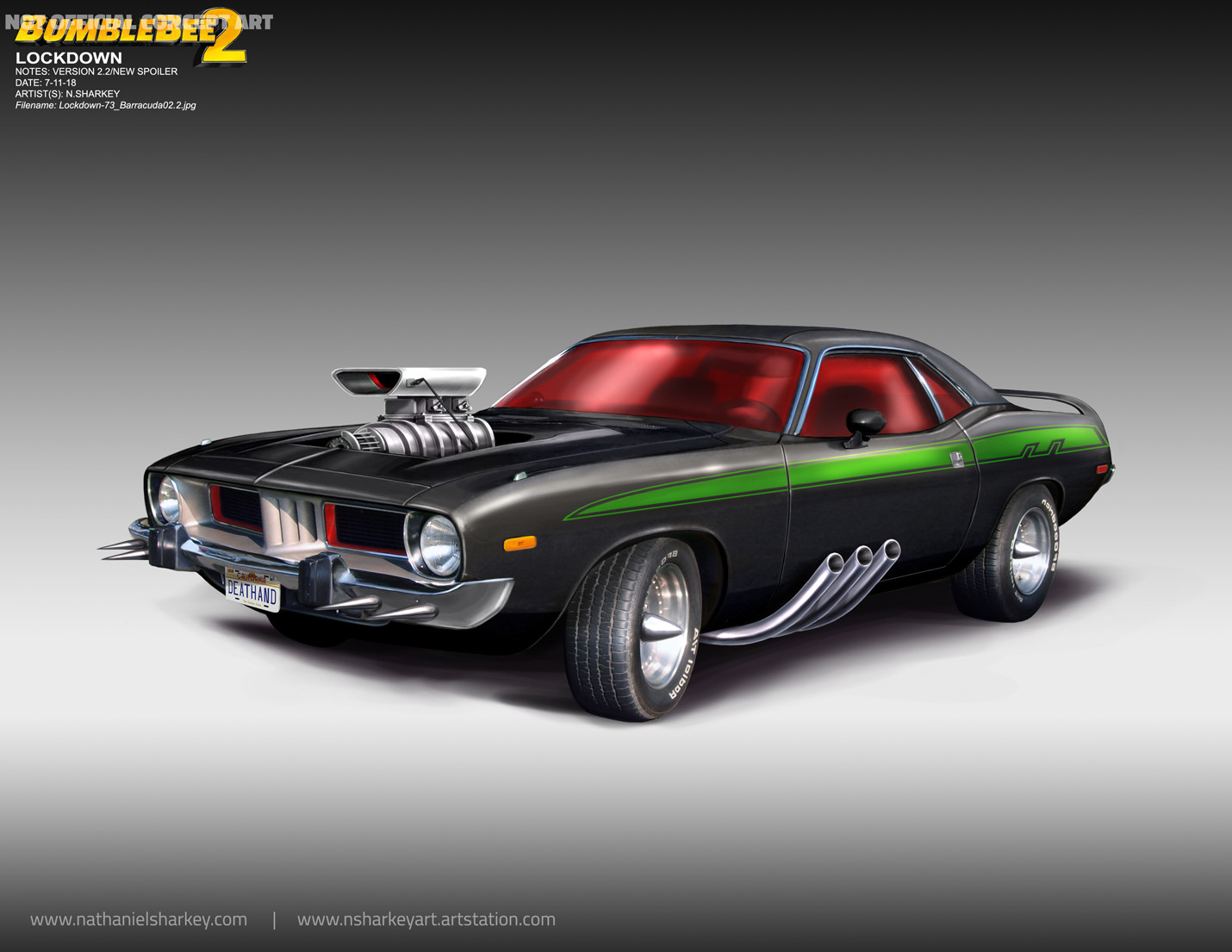 Nathaniel Sharkey BB2 Lockdown Alt Mode