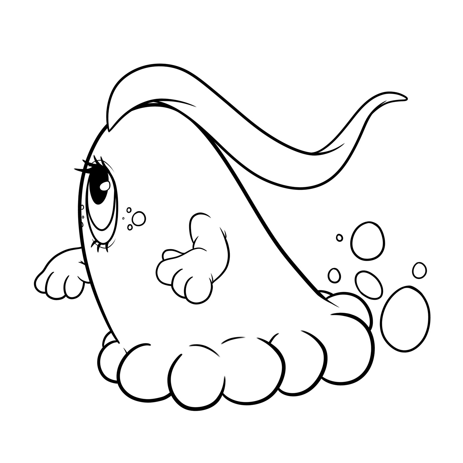 Line art stage