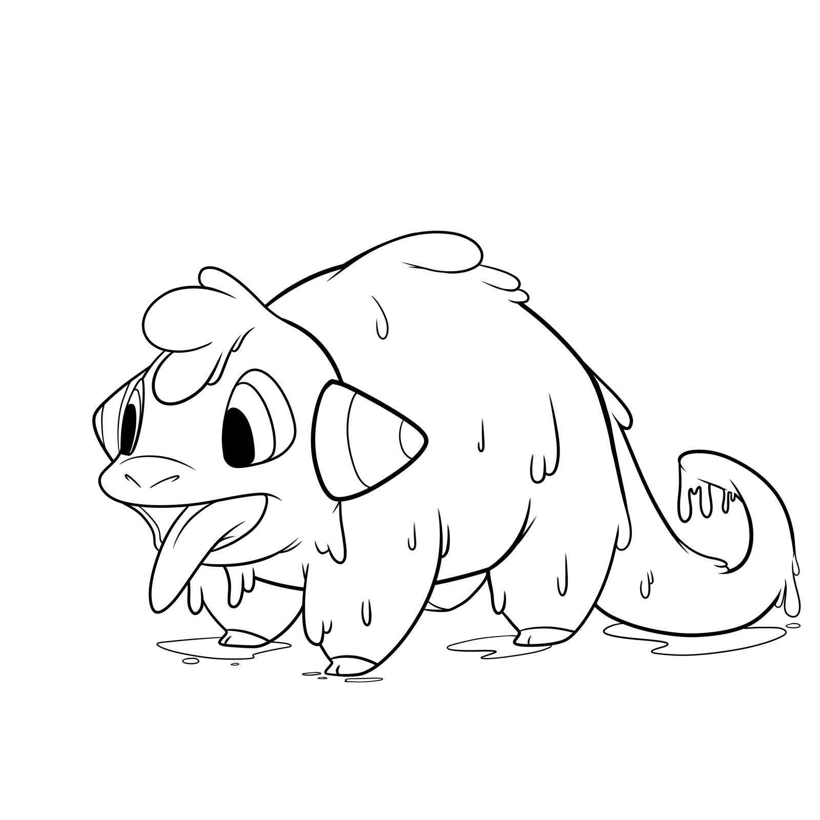 Line art stage