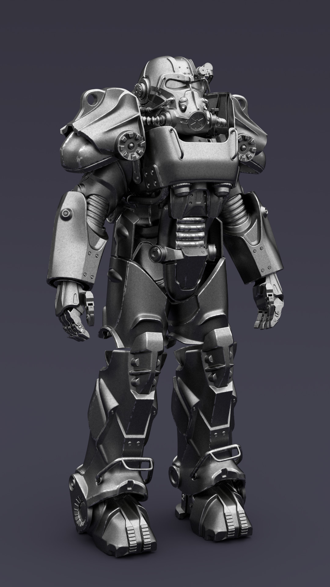 Artstation T 60 Power Armor Wojciech Klimas
