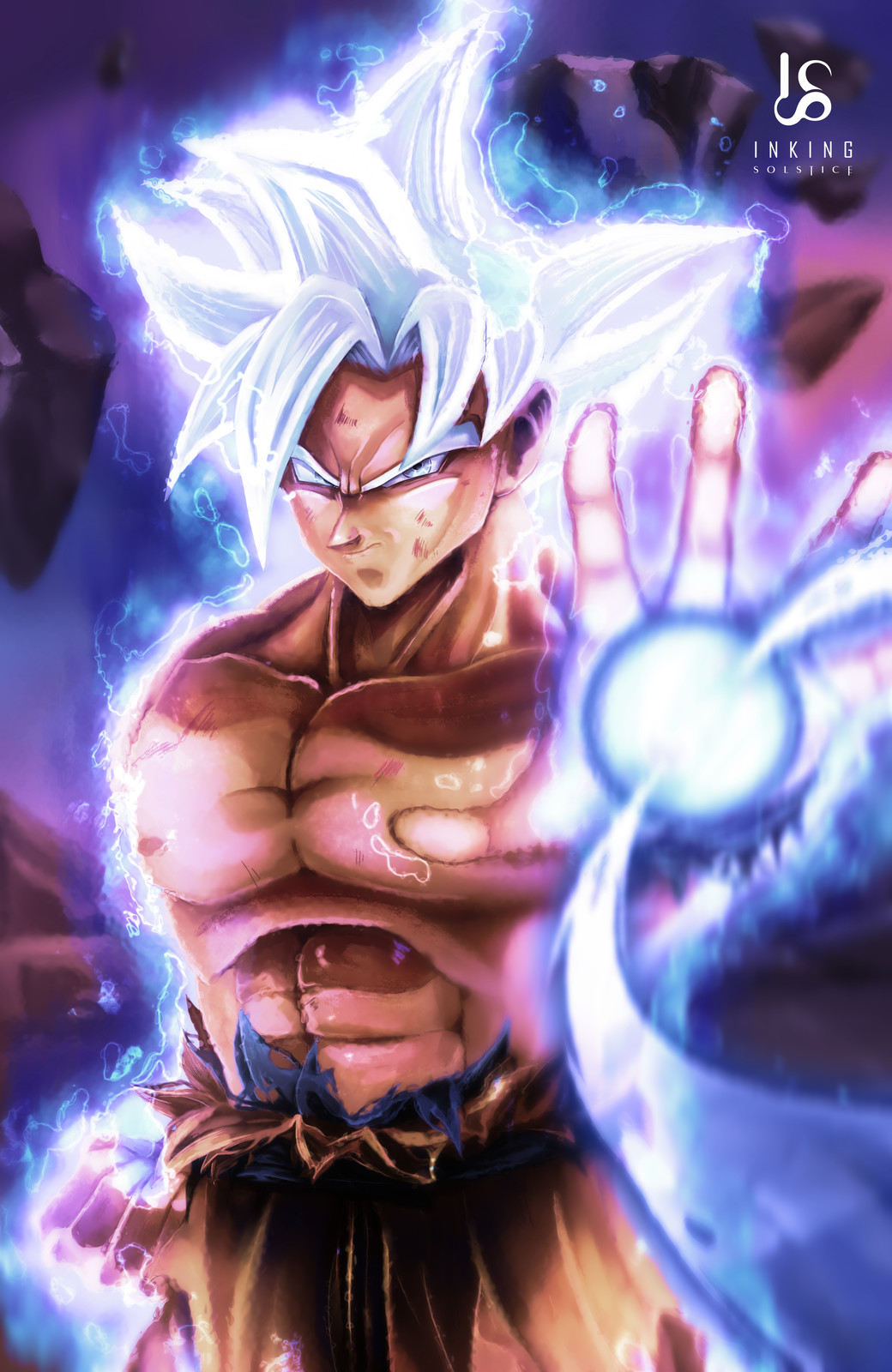 Artstation Mastered Ultra Instinct Goku Ian Singh