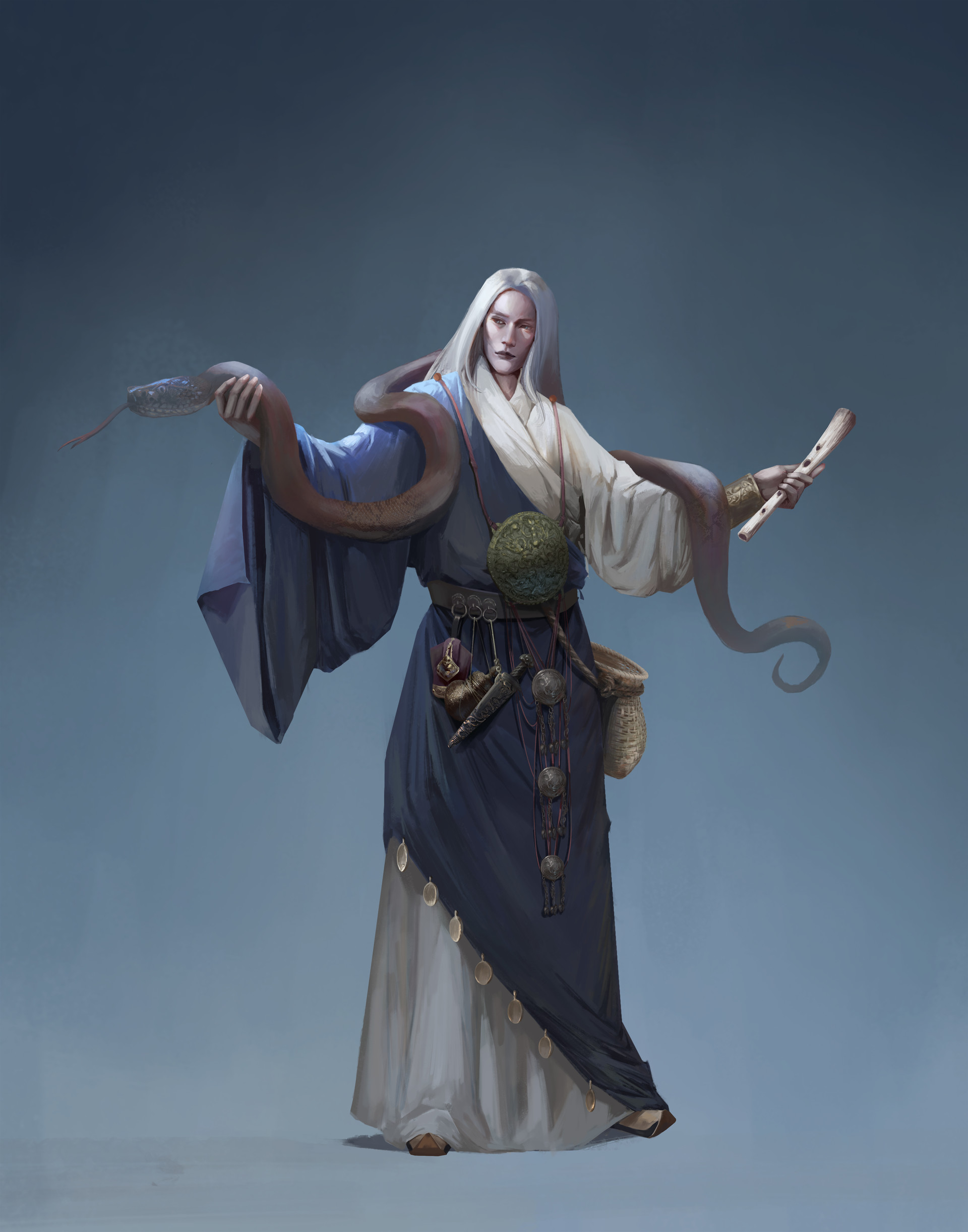 ArtStation - A snake tame, Pure Grace