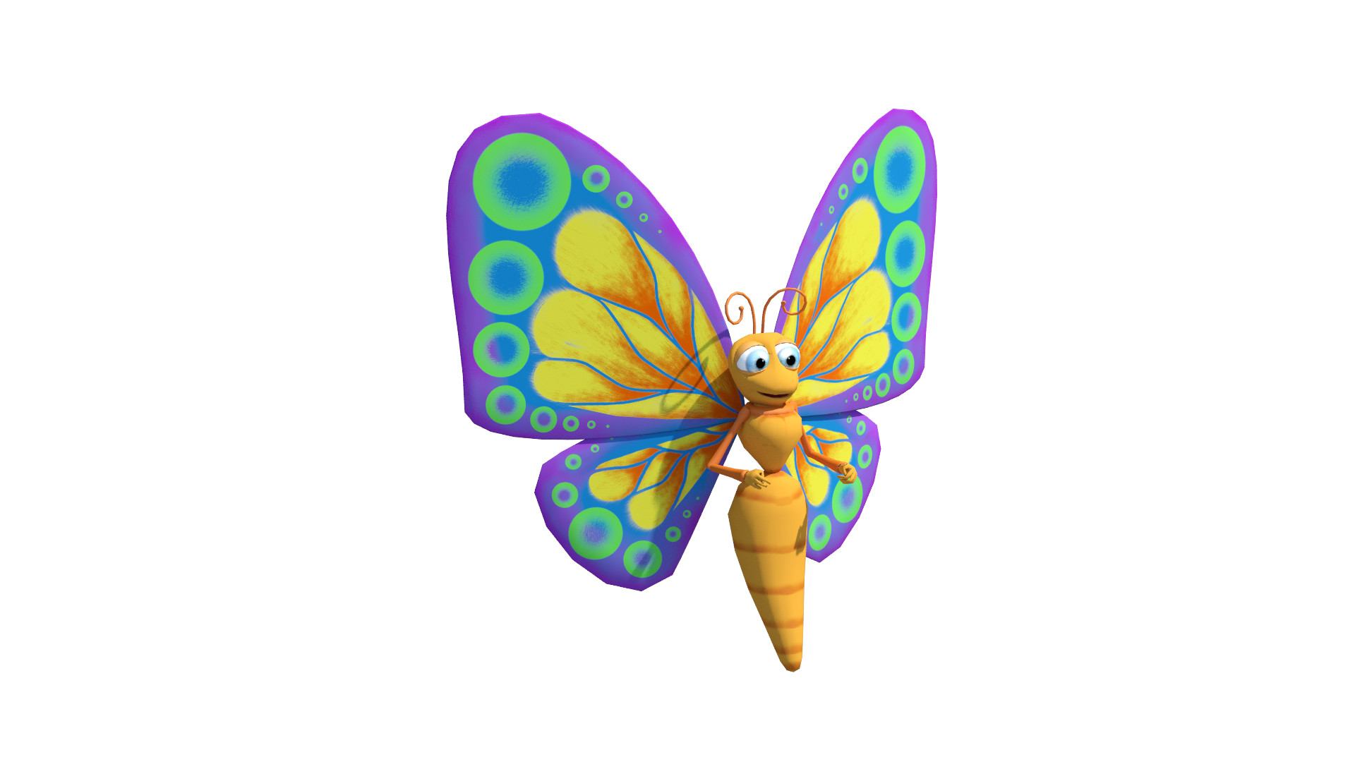 Artstation Butterfly Antoine Mongazon
