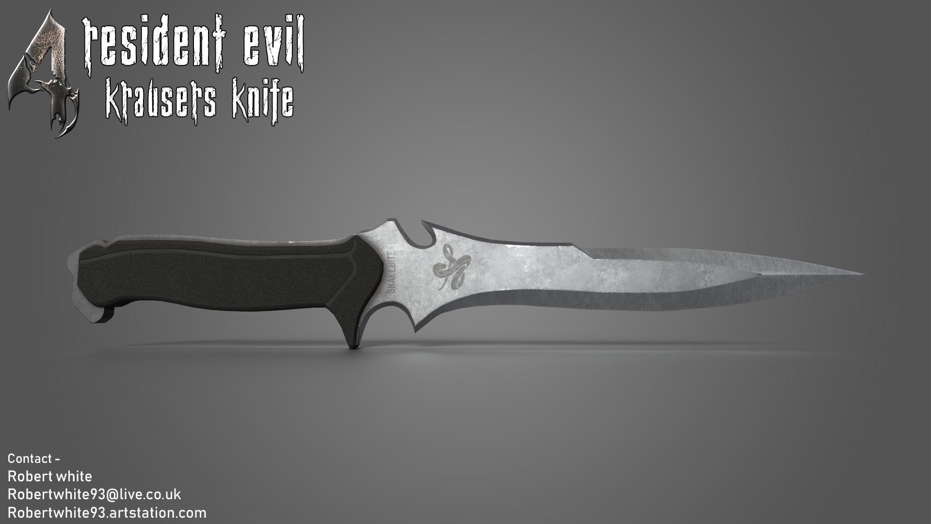 ArtStation - Resident Evil 4 Krauser's Knife