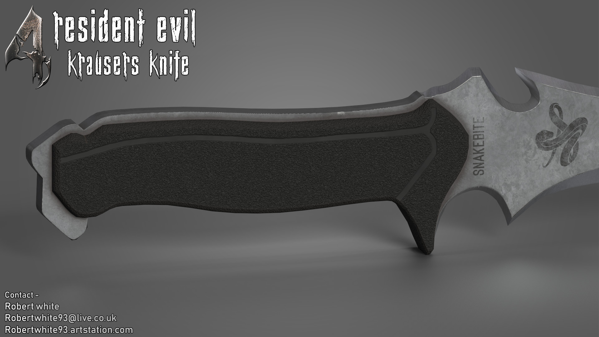 ArtStation - Resident Evil 4 Krauser's Knife
