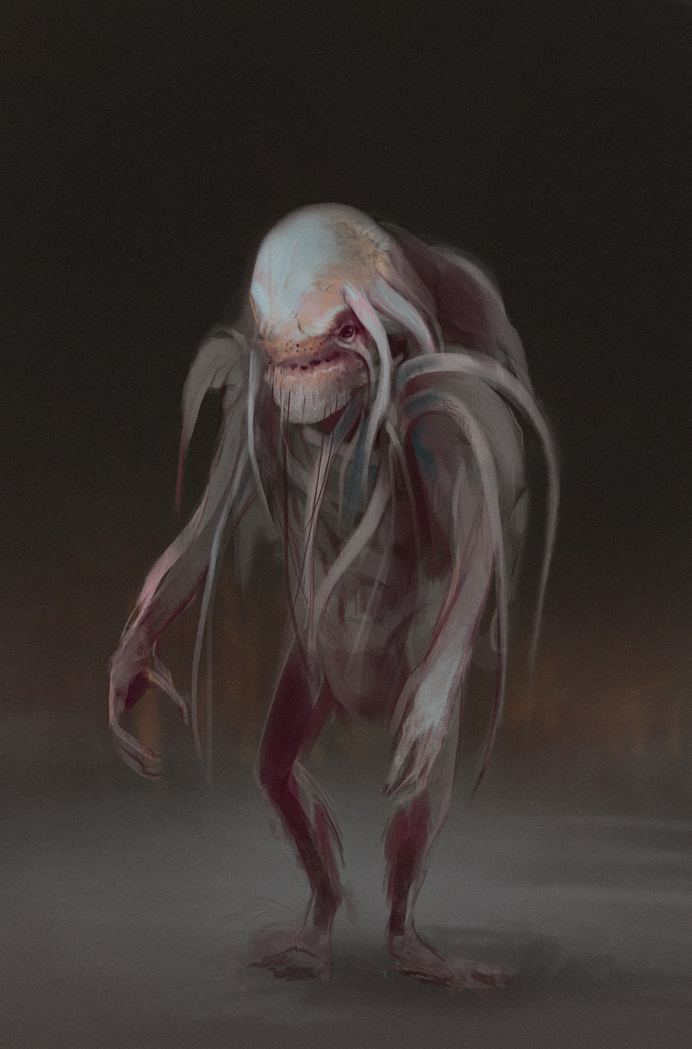 Zoran Popac Quick And Rough Concept Art Sketch Of An Alien Character