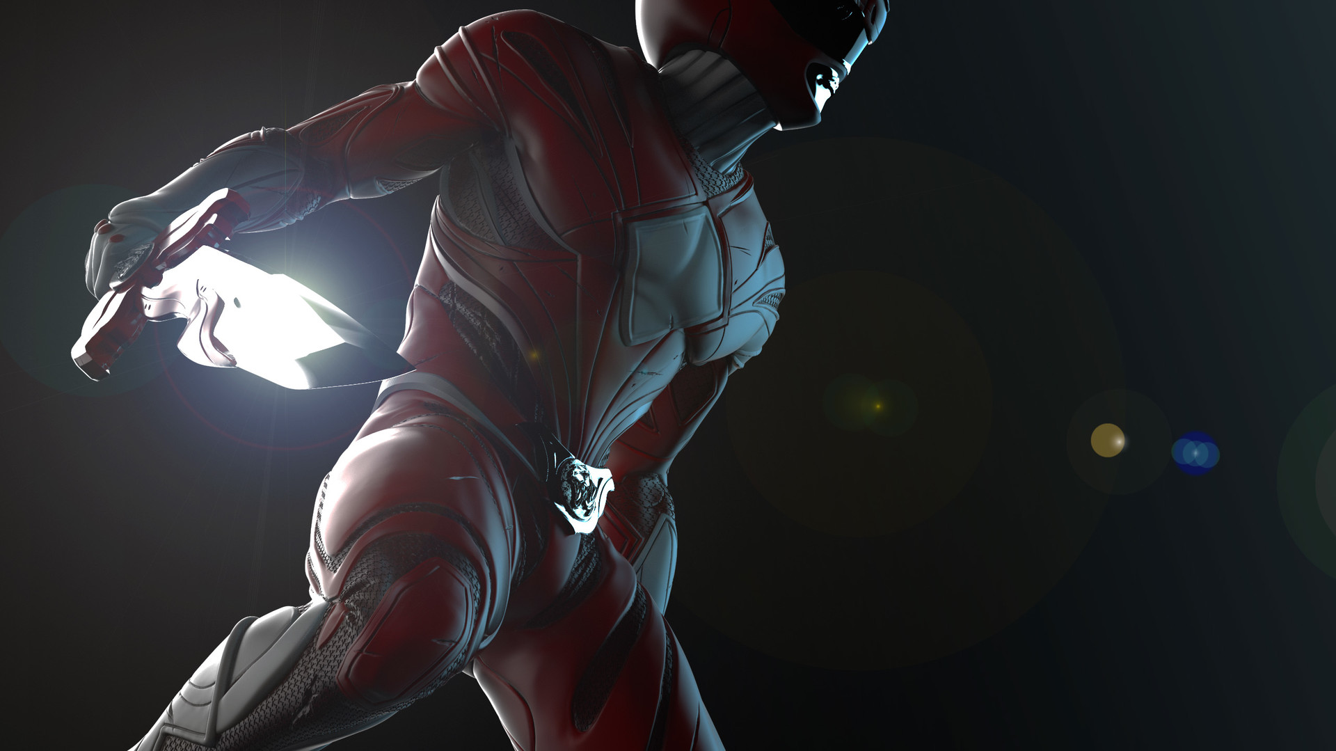 Artstation Red Ranger From Mighty Morphin Power Rangers Ranger