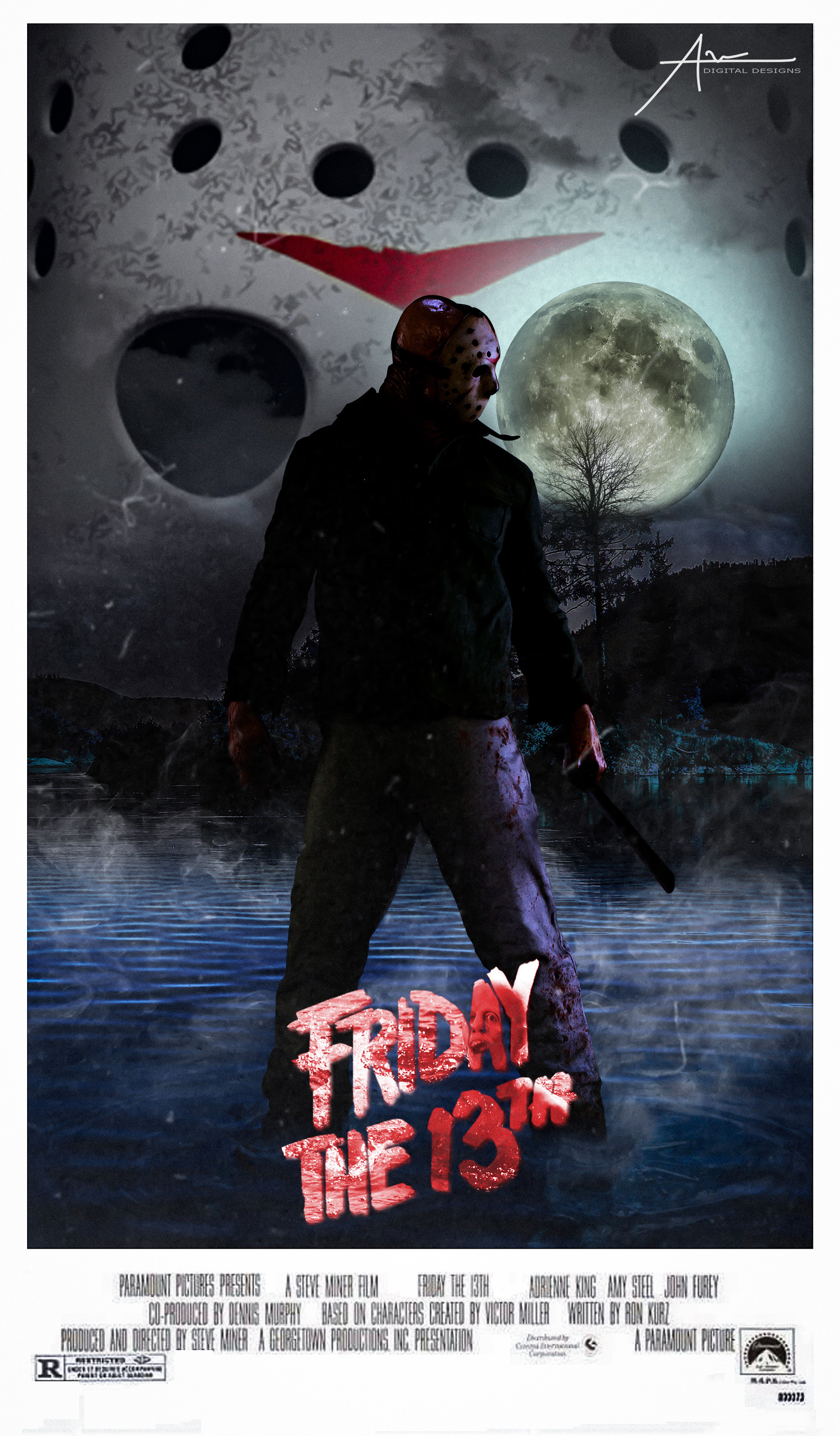 ArtStation - Friday the 13th Fan Made poster