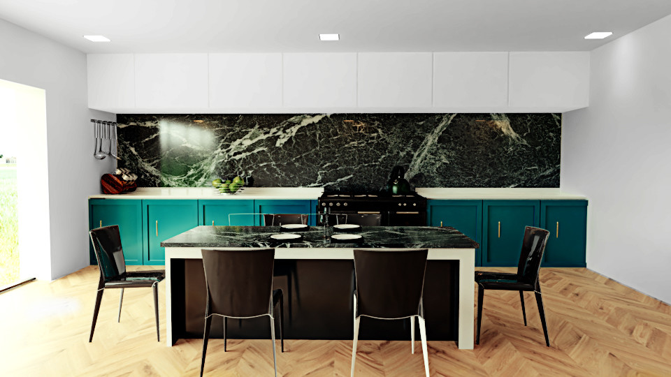 Artstation Minimal Kitchen Saad Aziz