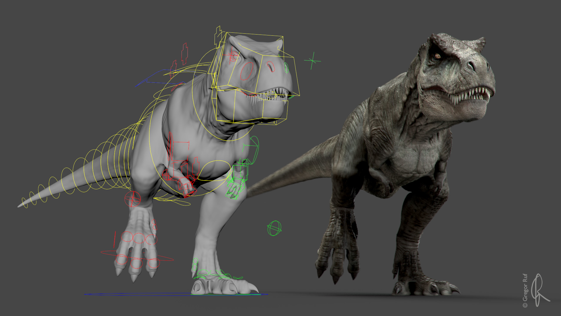 Tyrannosaurus Rex - Animations.