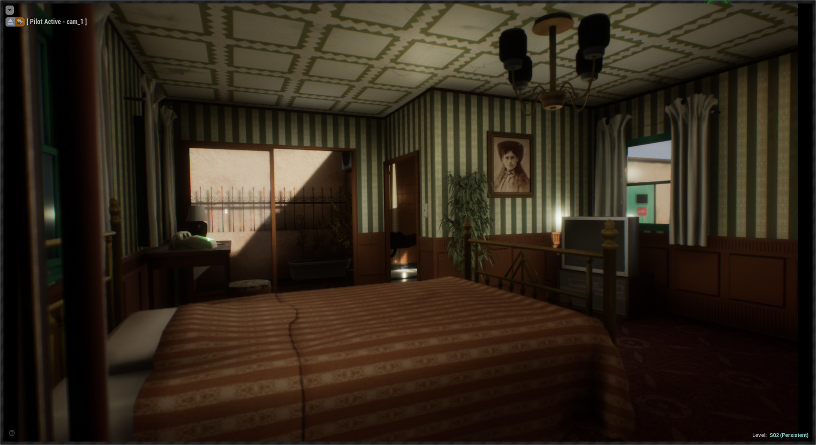 Artstation Parasite Eve 2 Motel Bronco Room 06 Alexander Sheyper