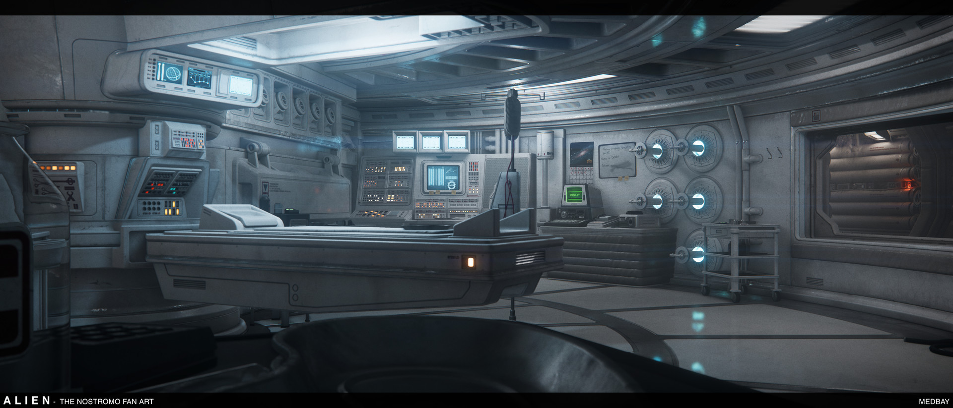 Ian Stewart Alien The Nostromo Fan Art Ian Stewart Alien The Nostromo Fan Art