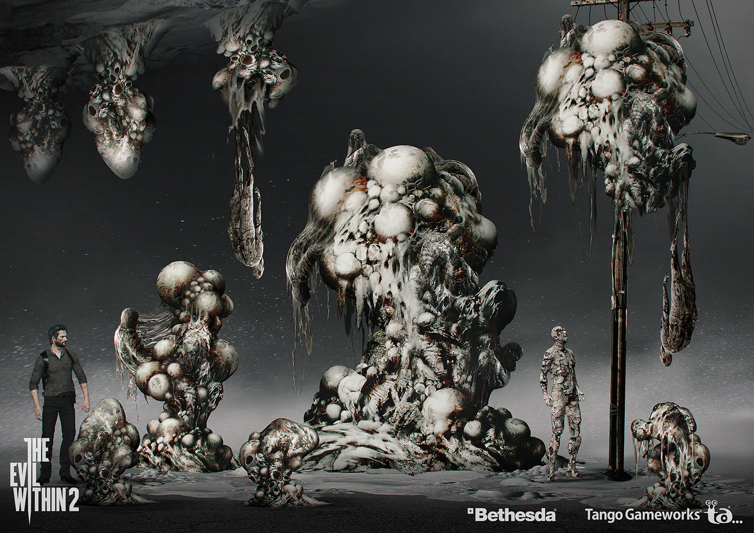 KEITA SAKAI 阪井 圭太 - THE EVIL WITHIN2-Enemy Designs