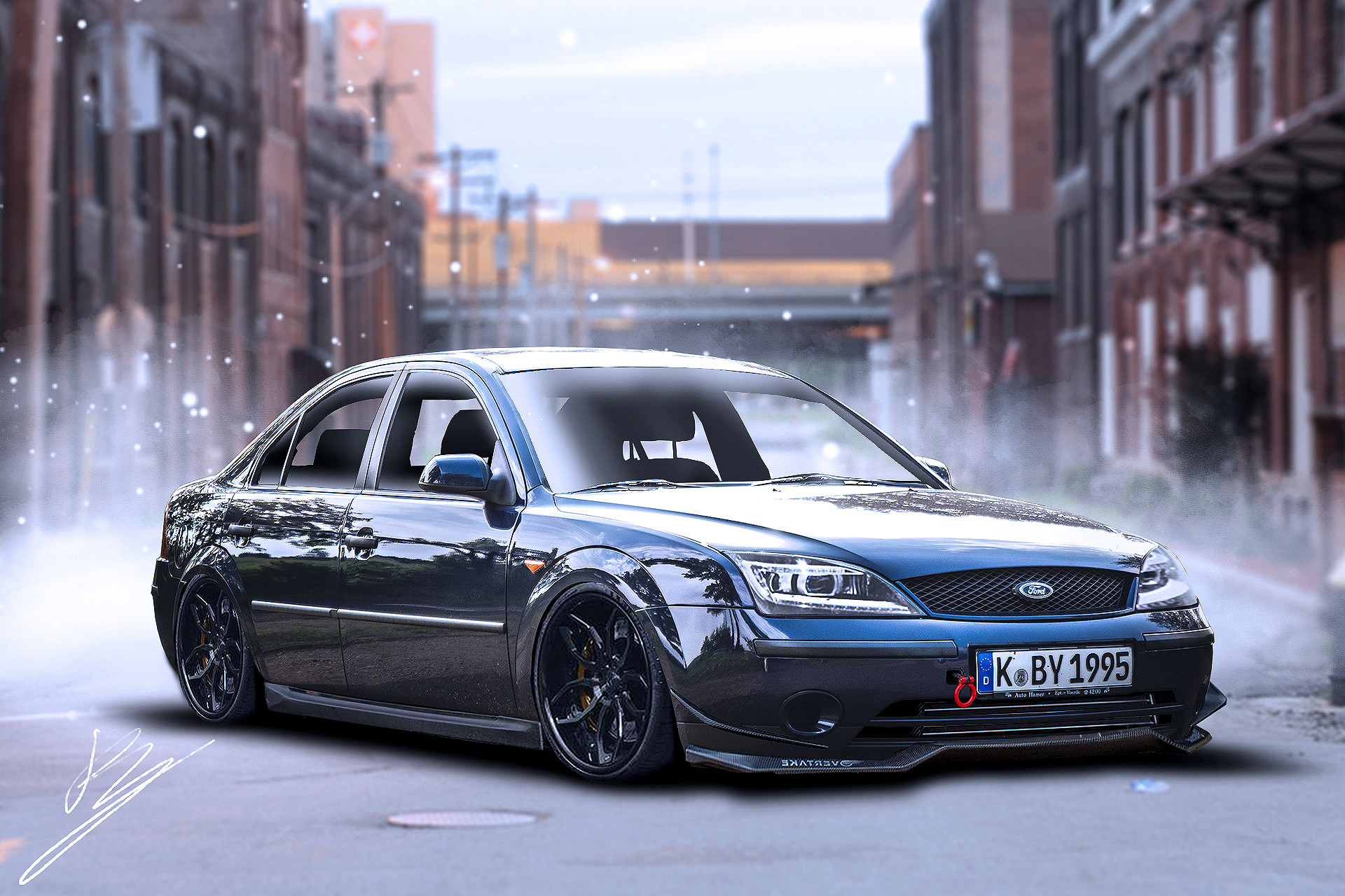 ArtStation - Ford Mondeo MK3 made cool