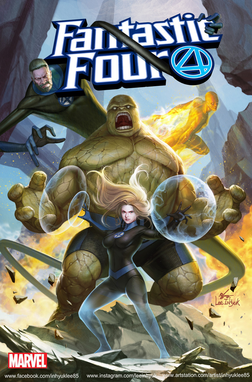 Inhyuk Lee Fantastic Four 1 Forbidden Planet