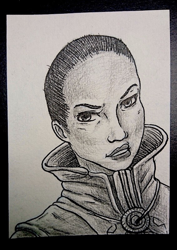 Sketch of Ikora Rey
