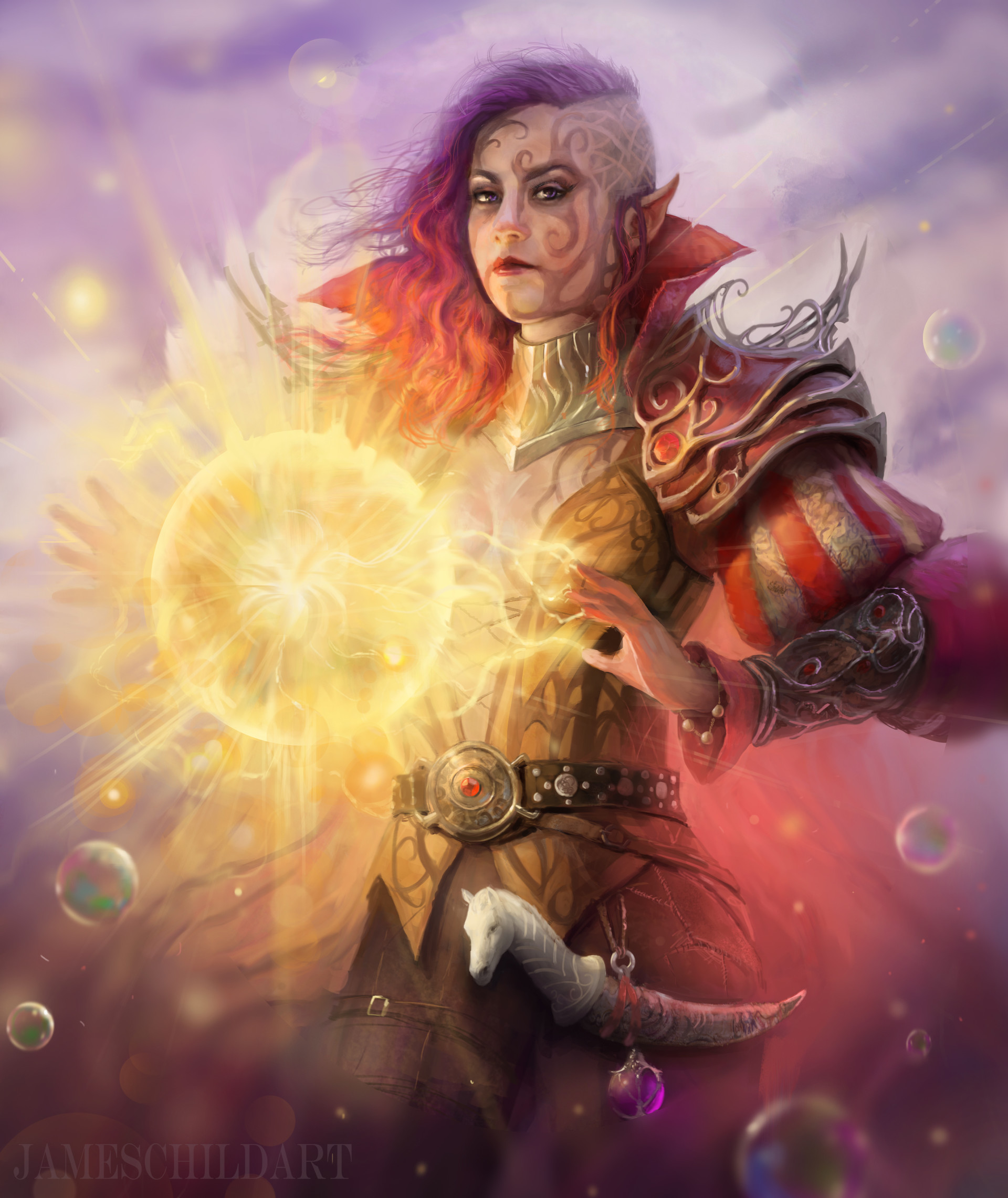 Artstation Spell Caster James Child