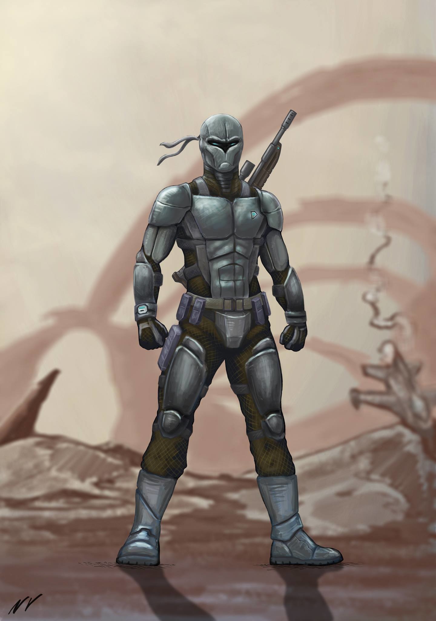 ArtStation Sniper Ninja