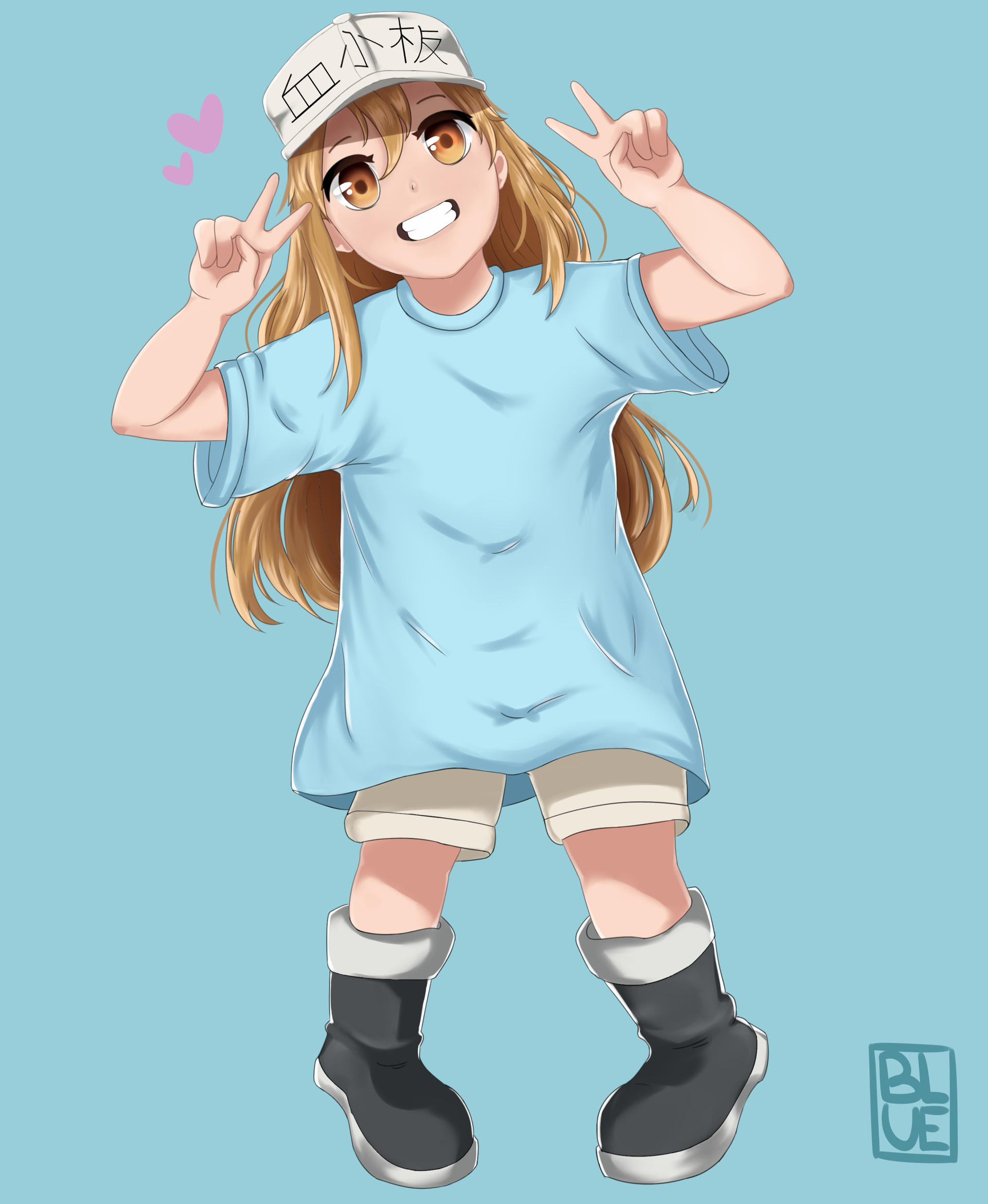 Artstation Platelet Hataralu Saibou Mr Blue