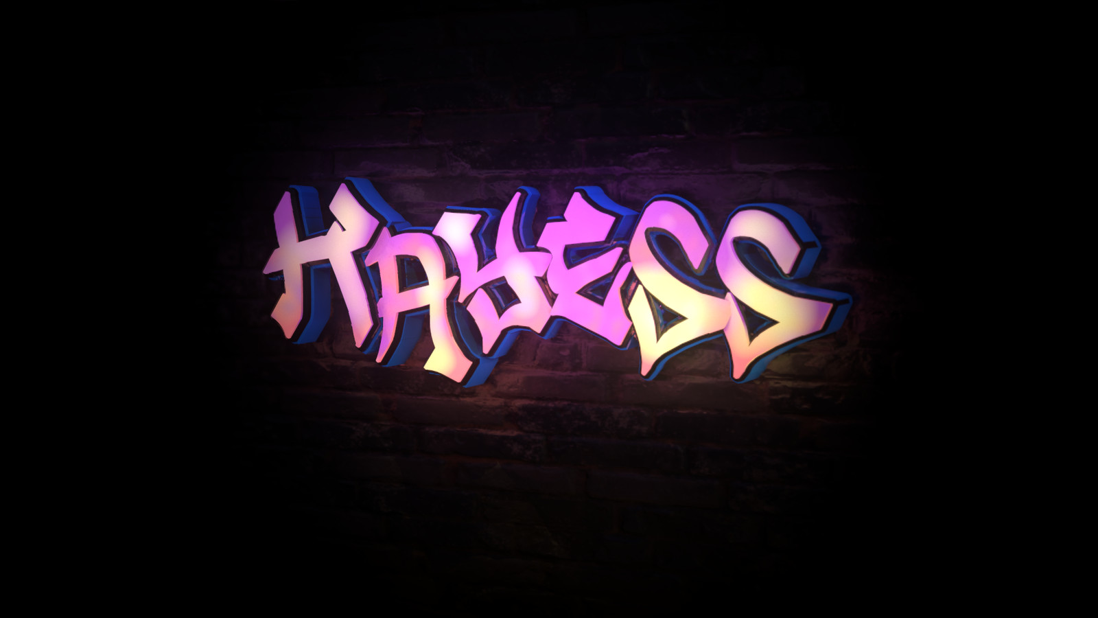 3D Graffiti for Sketchfab Word-Art Challenge
