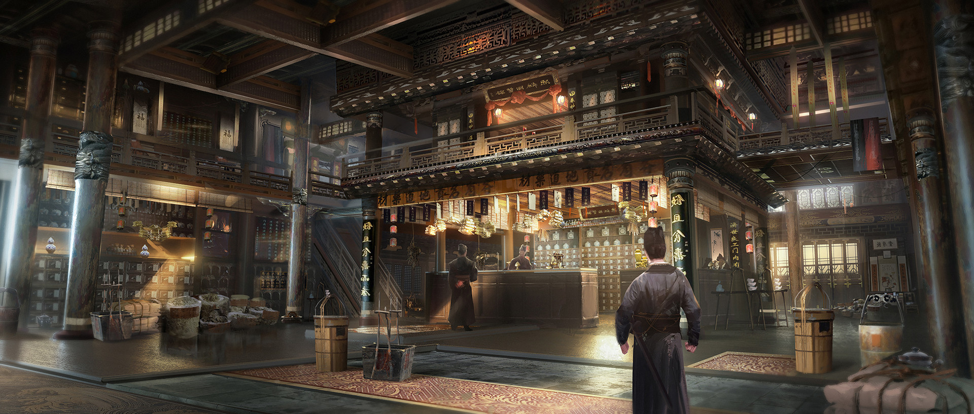 Artstation Scouting The Shop Yingyi Xsu