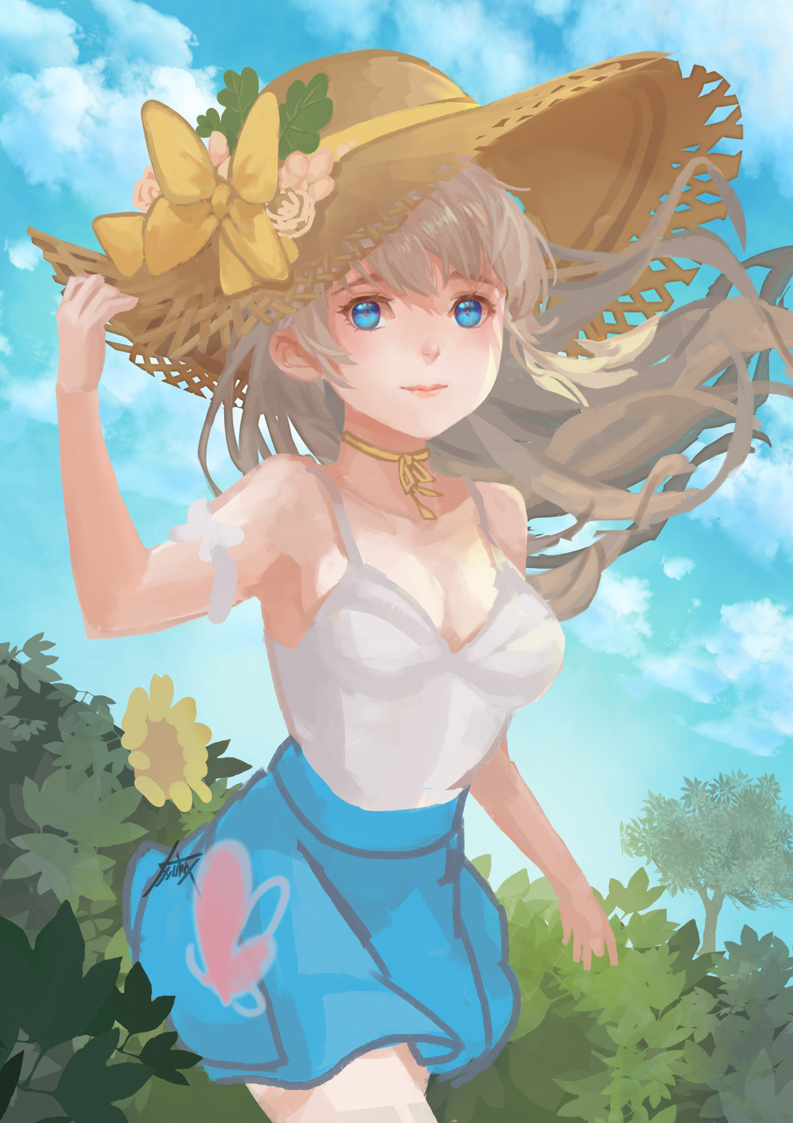 Add more details on the girl