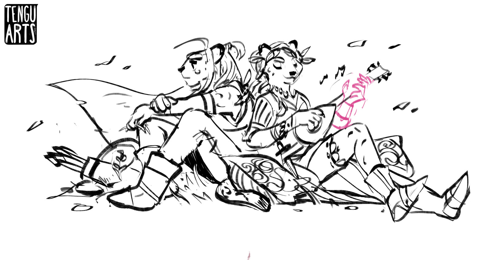 Rough sketch
