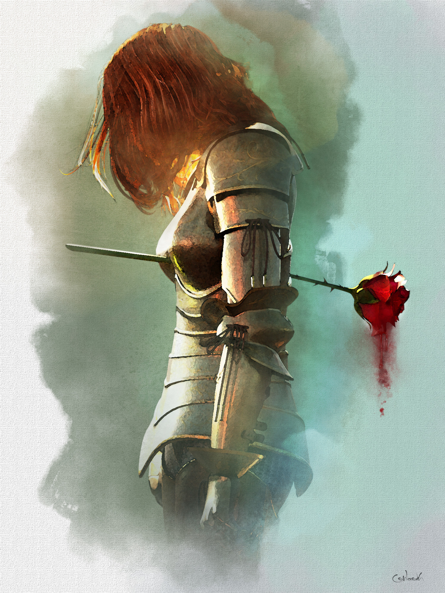 Armour Piercing Weapons by Lee McCall armoredwomen