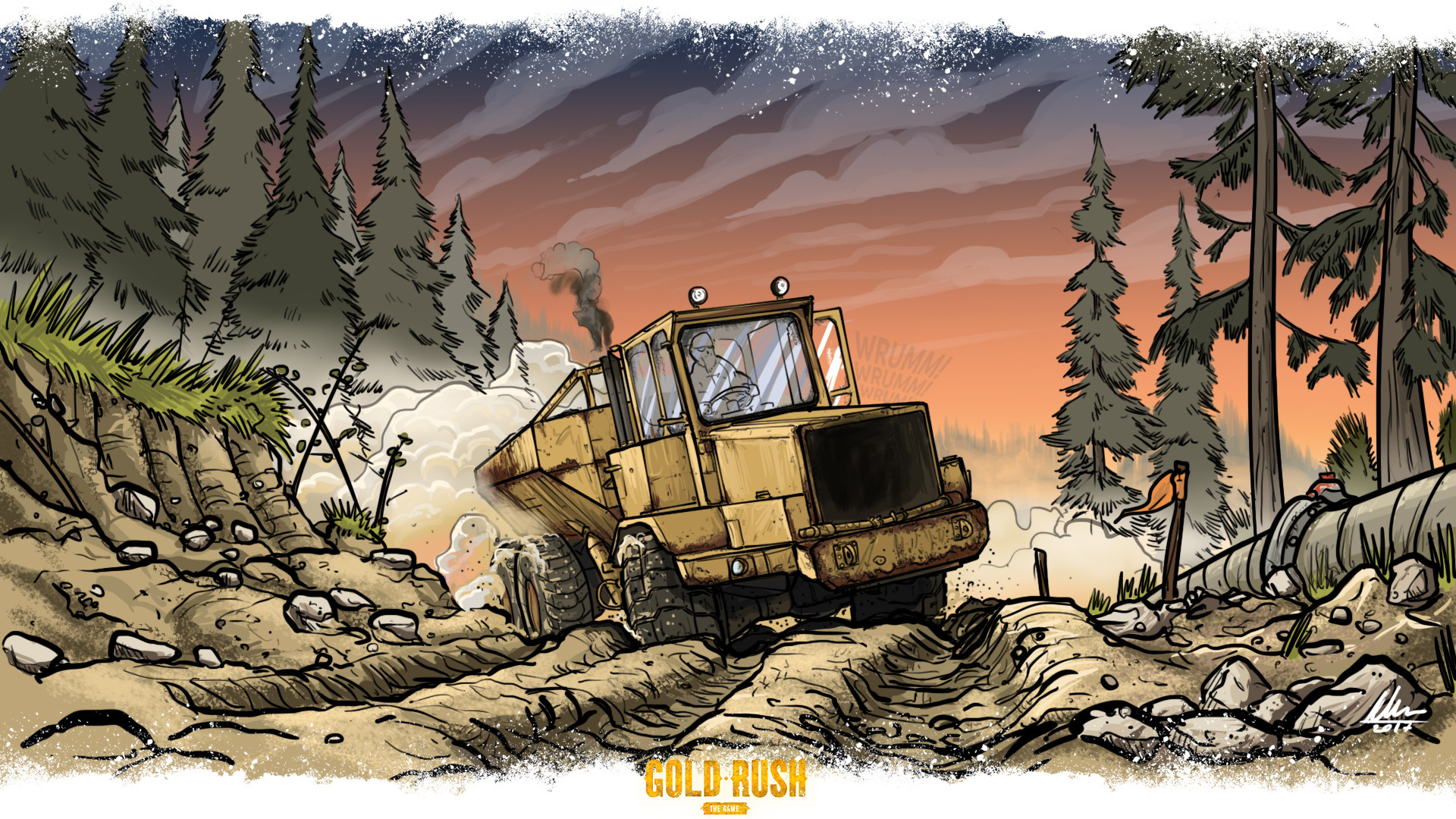 Mateusz Mucha Machines For Gold Rush The Game