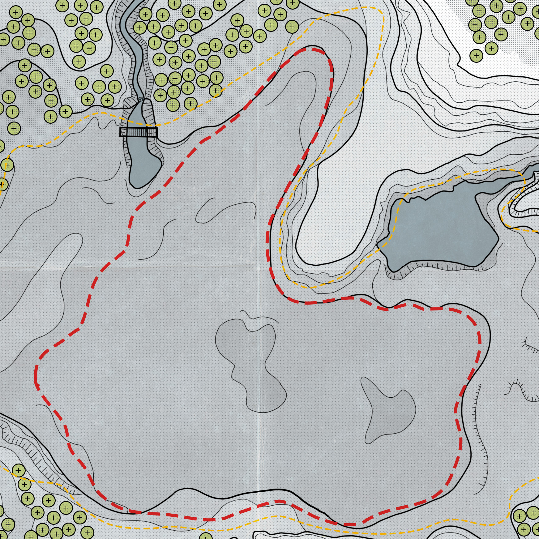 Artstation Main Map Design And Ui For Gold Rush The Game Mateusz Mucha