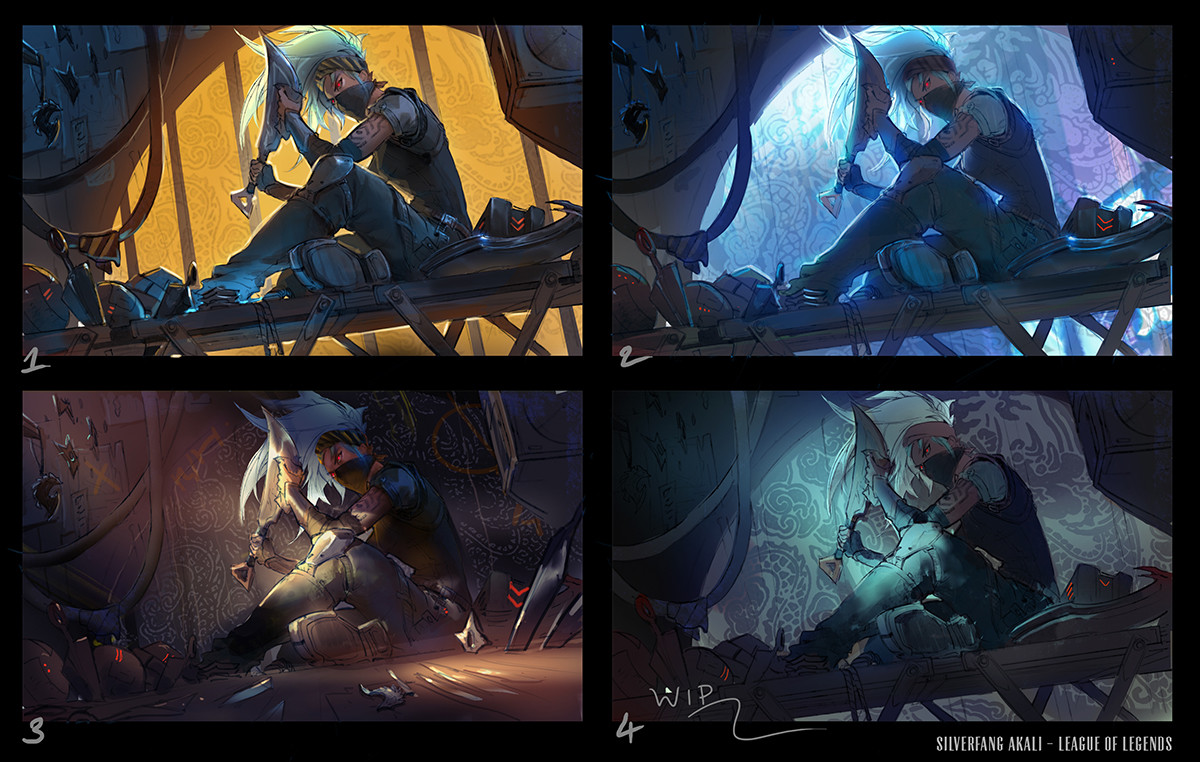 Artstation Silverfang Akali League Of Legends Jennifer