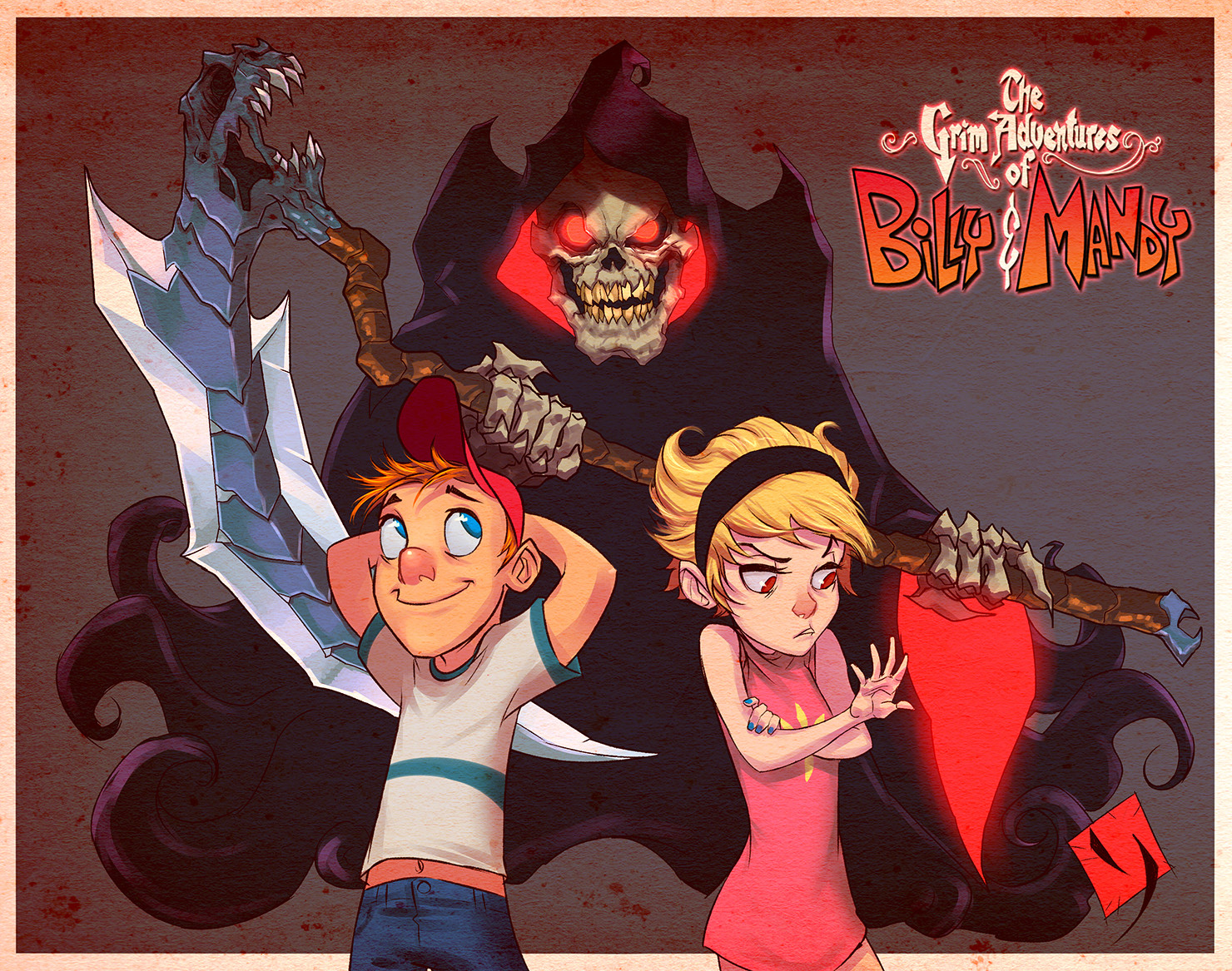 Artstation The Grim Adventures Of Billy And Mandy Yugo Ohnishi From lizzie mcguire to totally kyle to love & basketball and more! the grim adventures of billy and mandy
