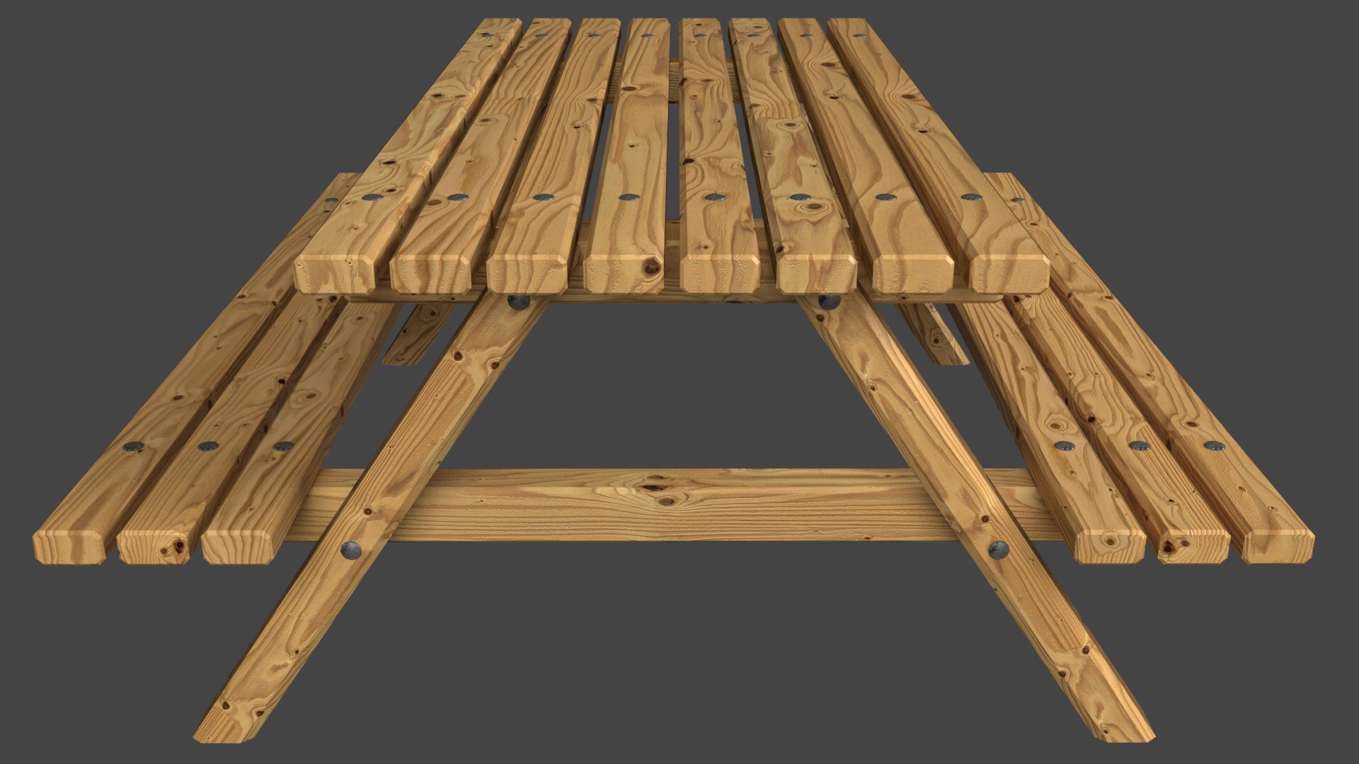 ArtStation Picnic Table 3 (New Texture Coating)