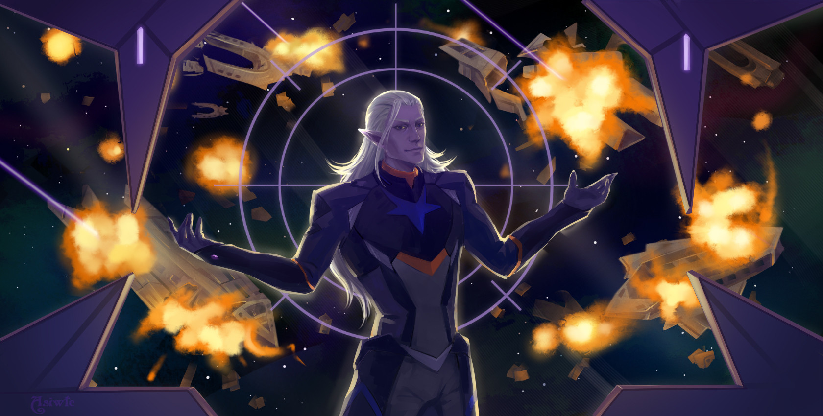 Artstation Destroyer Alina Asiwte