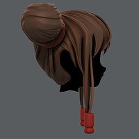 Artstation 3d Hair Styles For Games Zain Abiden