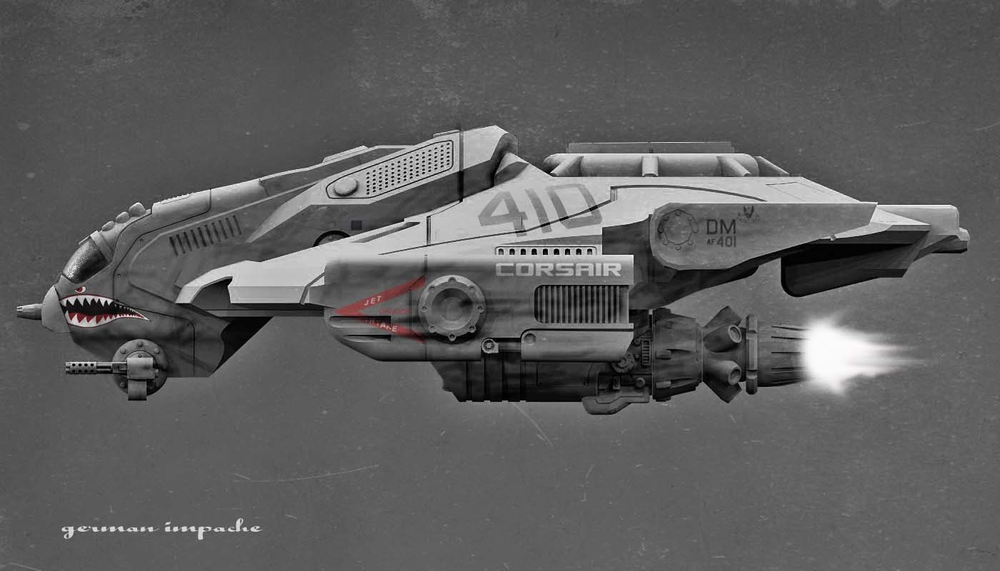 CORSAIR IIII  ground-attack aircraft